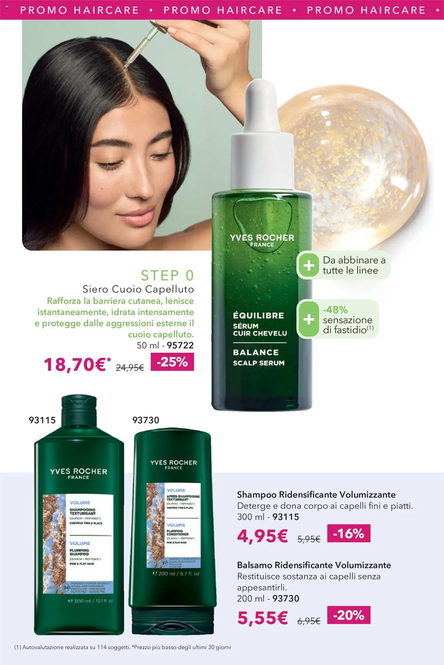 Yves Rocher catalogo Tecnologia Anti-Caduta
