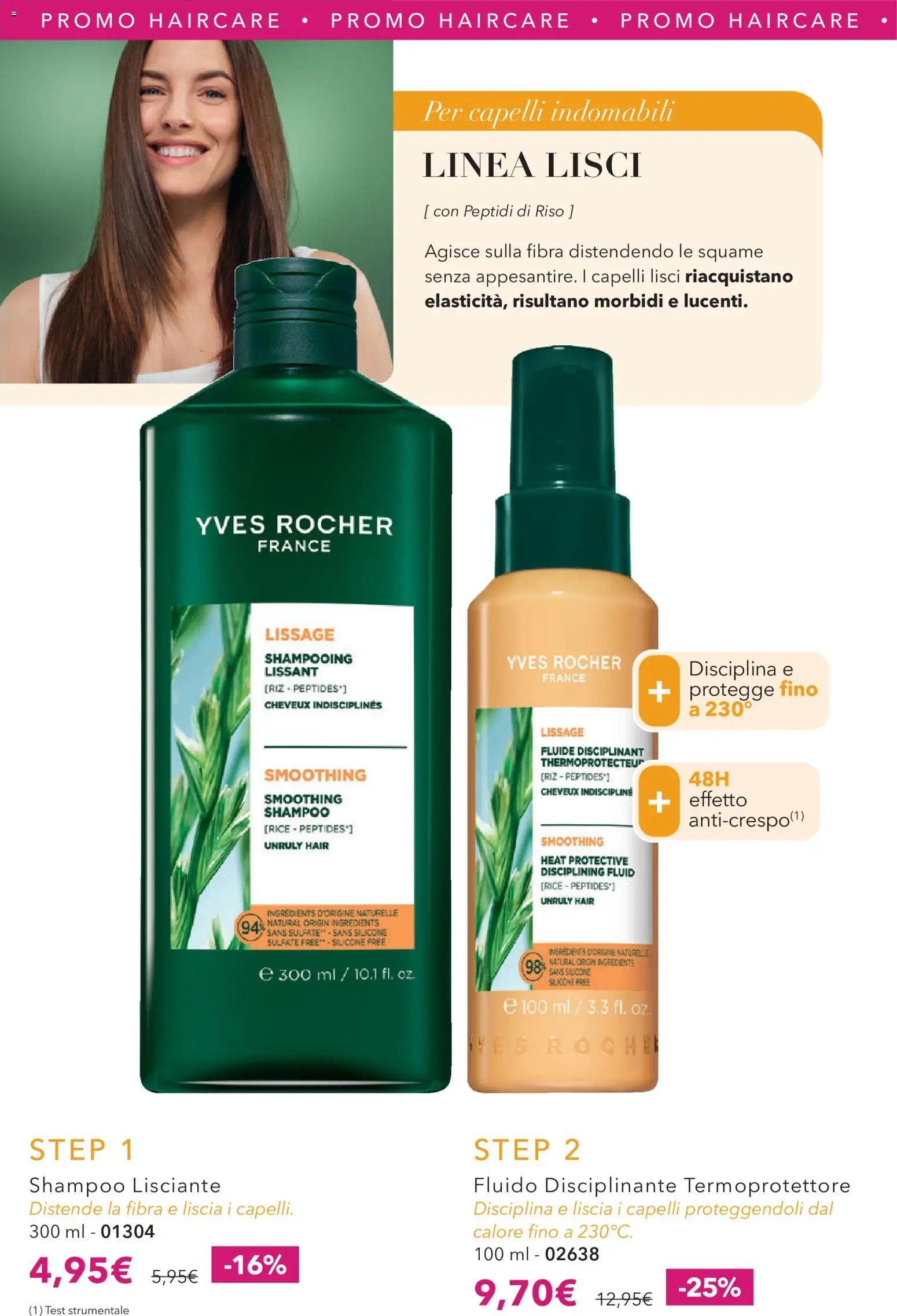 Yves Rocher catalogo Tecnologia Anti-Caduta