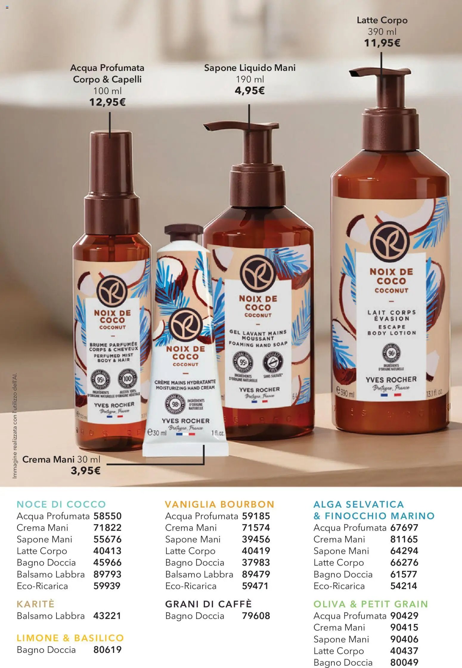 Yves Rocher catalogo Tecnologia Anti-Caduta