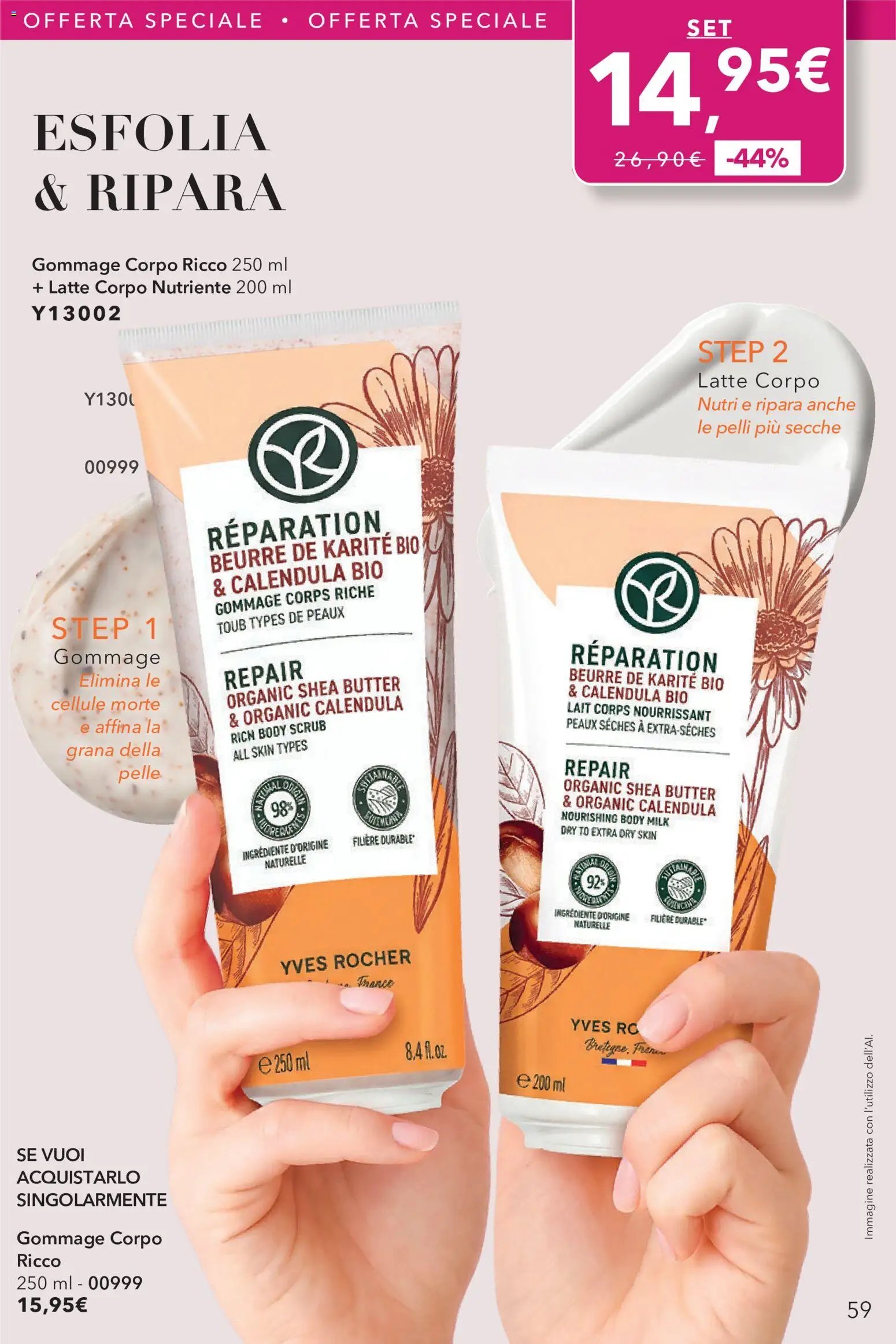 Yves Rocher catalogo Tecnologia Anti-Caduta