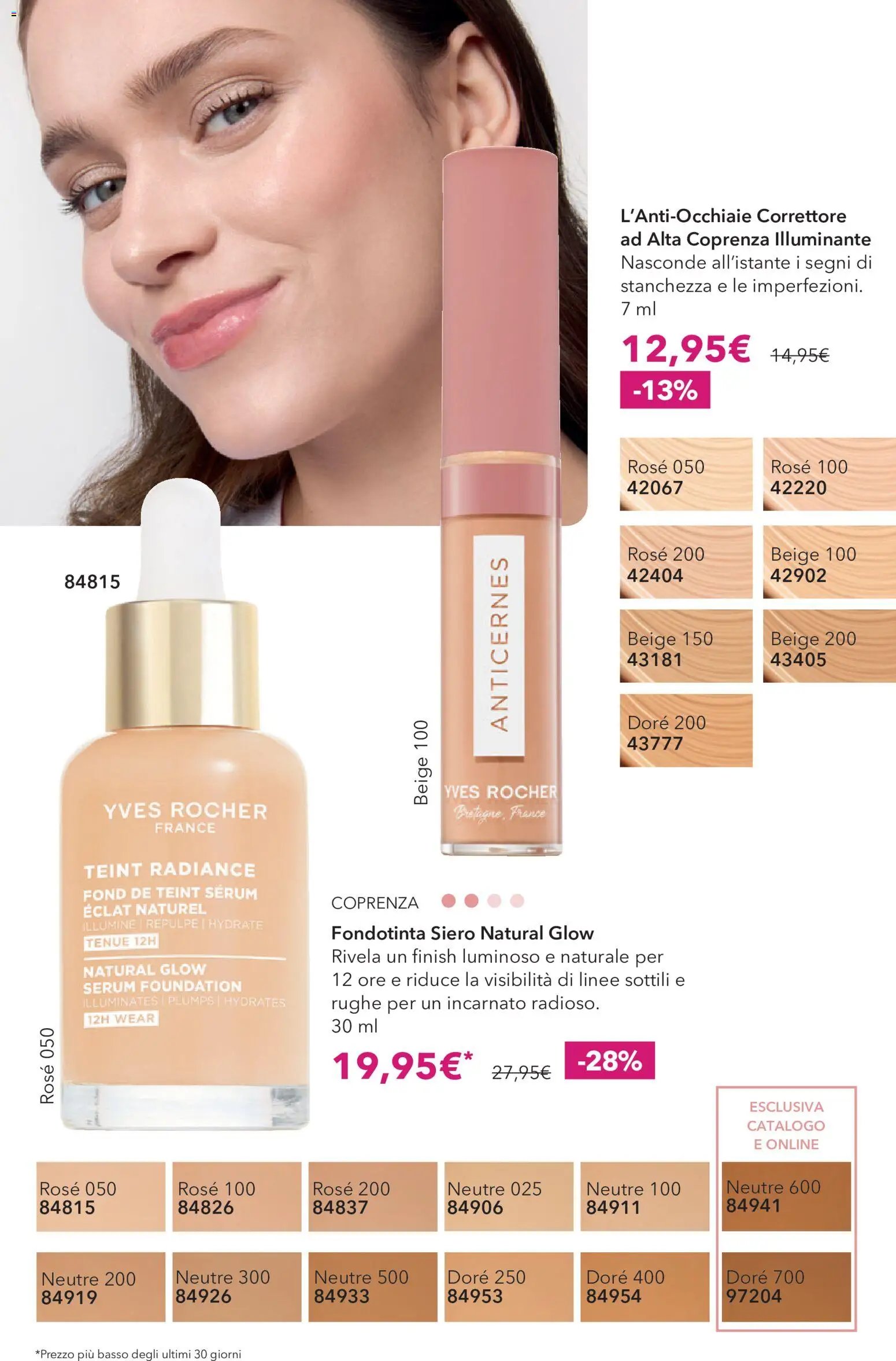 Yves Rocher catalogo Tecnologia Anti-Caduta