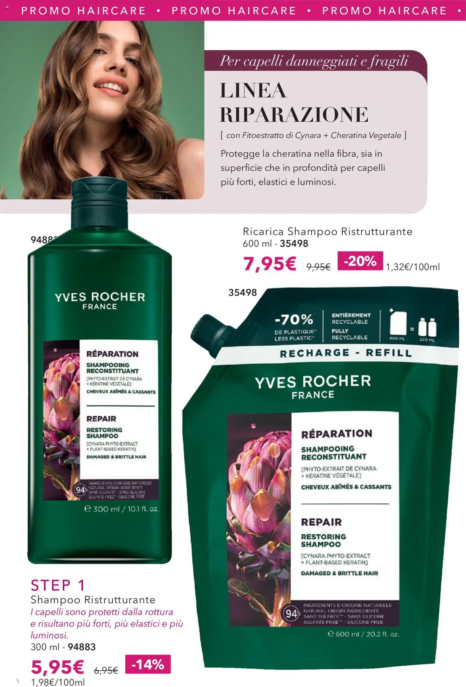 Yves Rocher catalogo Tecnologia Anti-Caduta