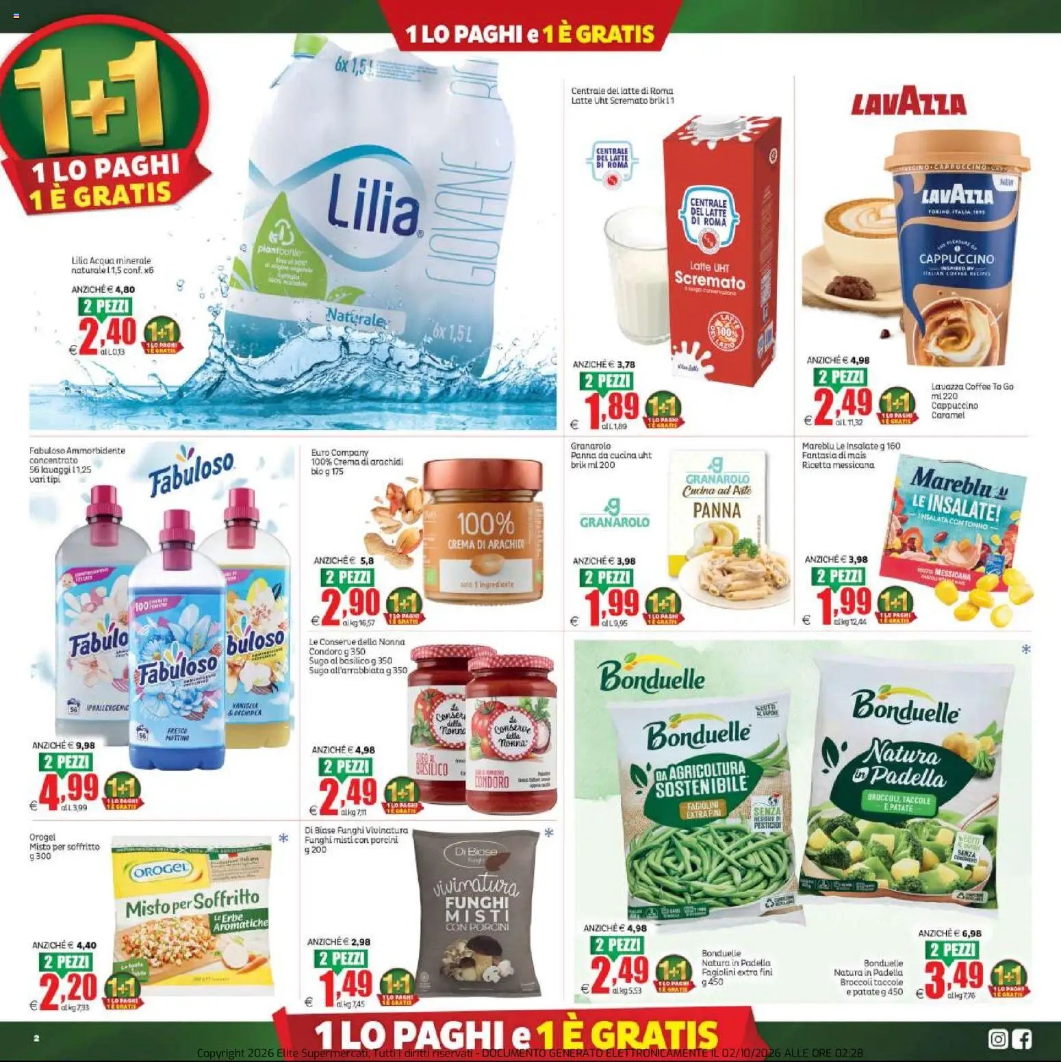 Elite Supermercati volantino Neruda