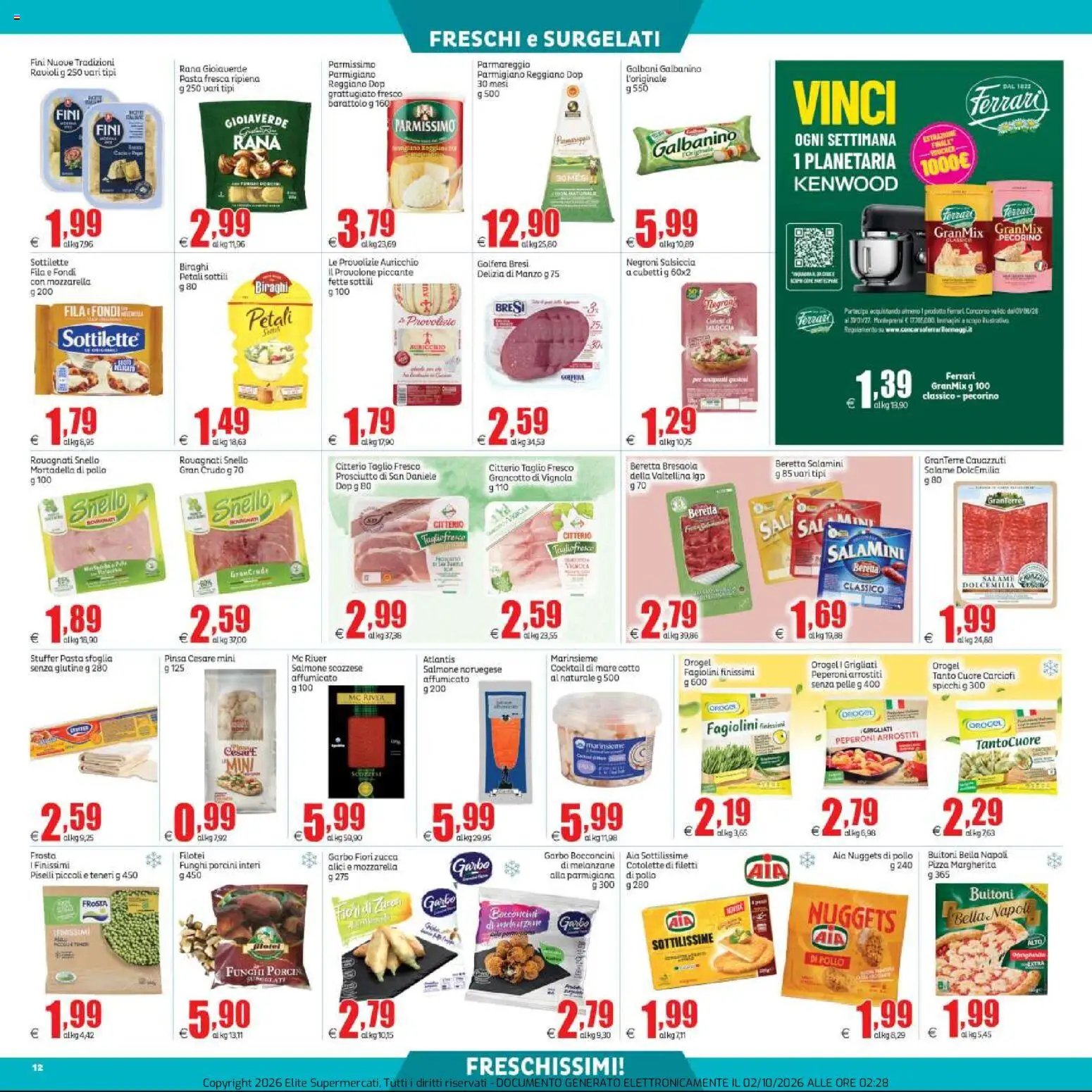 Elite Supermercati volantino Neruda