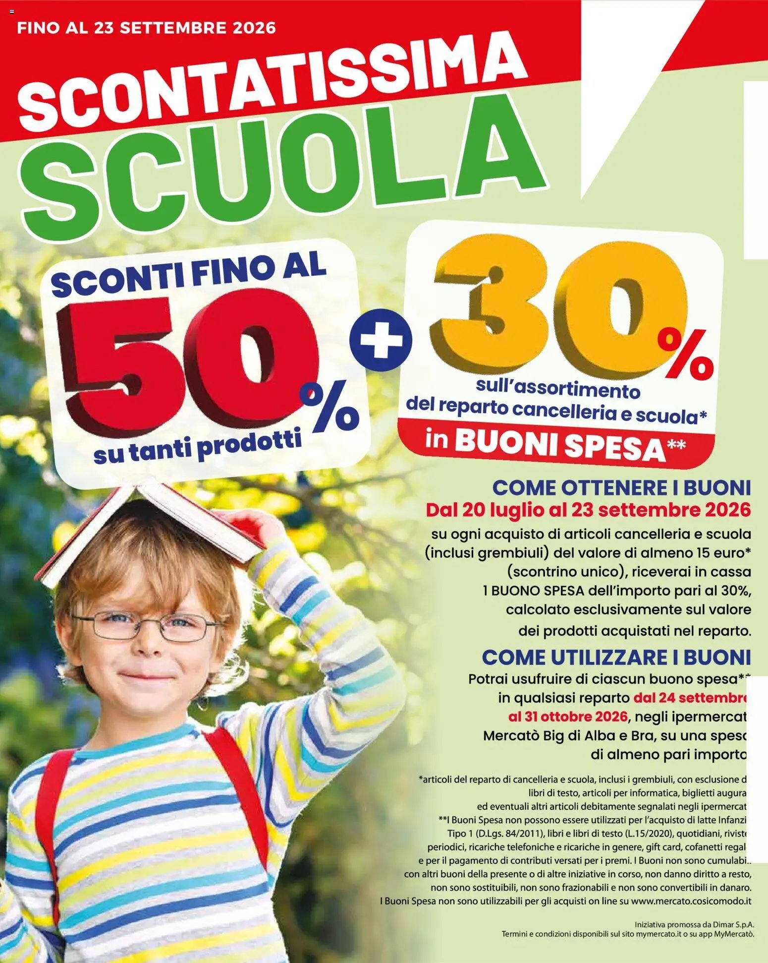 Mercatò volantino Big Scuola