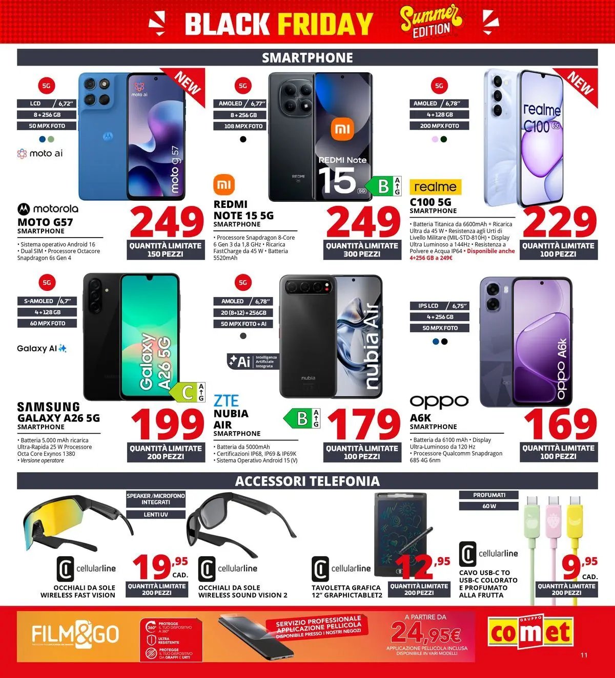 Comet - Summer Black Friday da Comet!