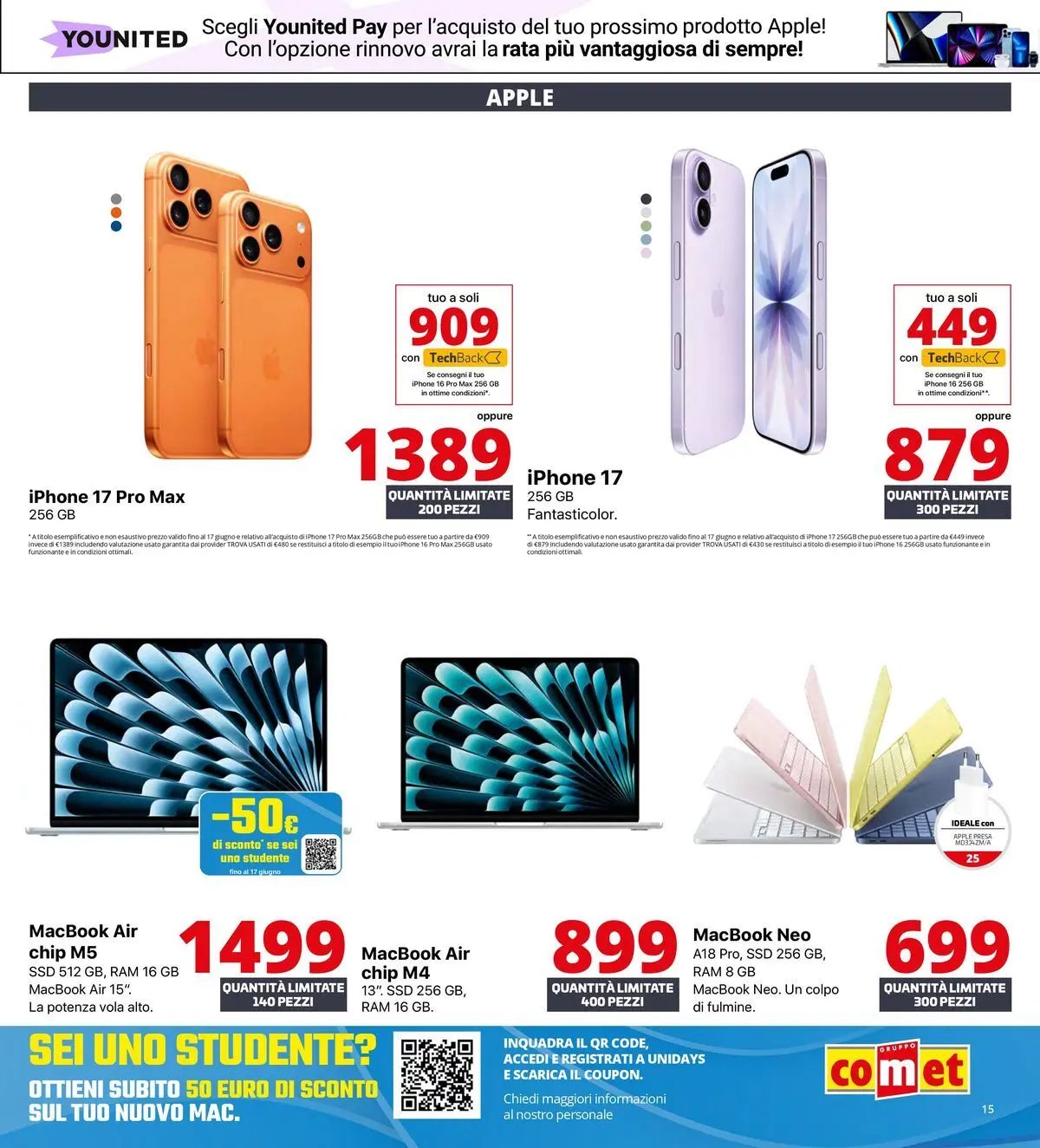 Comet - Summer Black Friday da Comet!