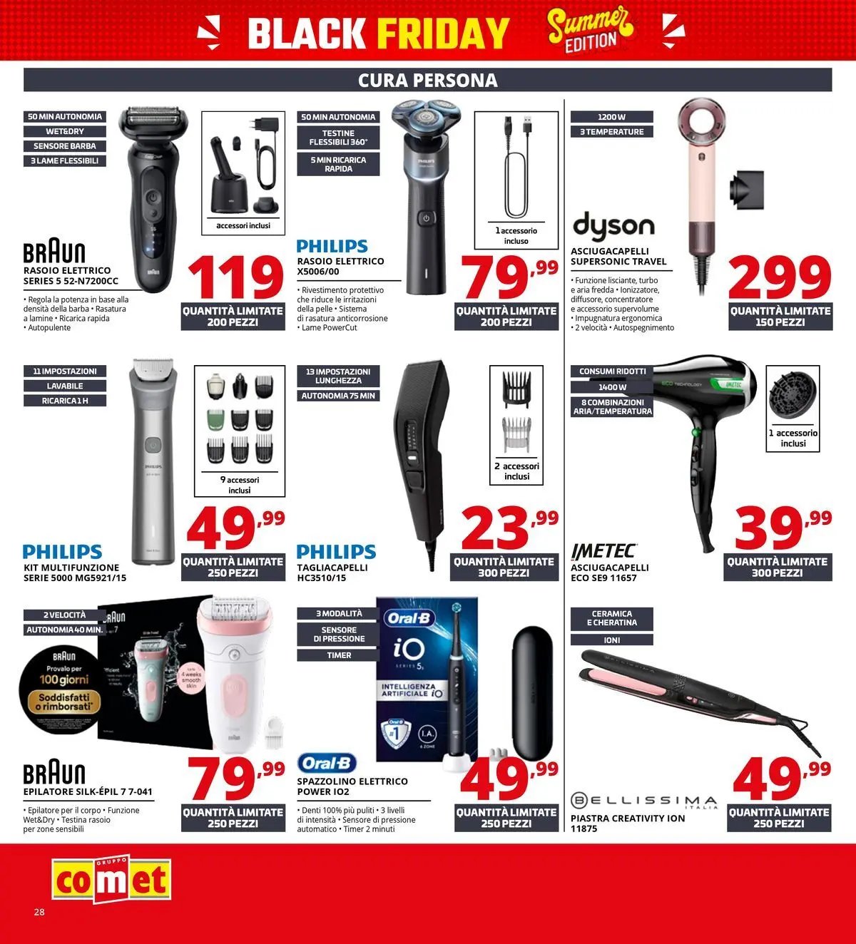 Comet - Summer Black Friday da Comet!