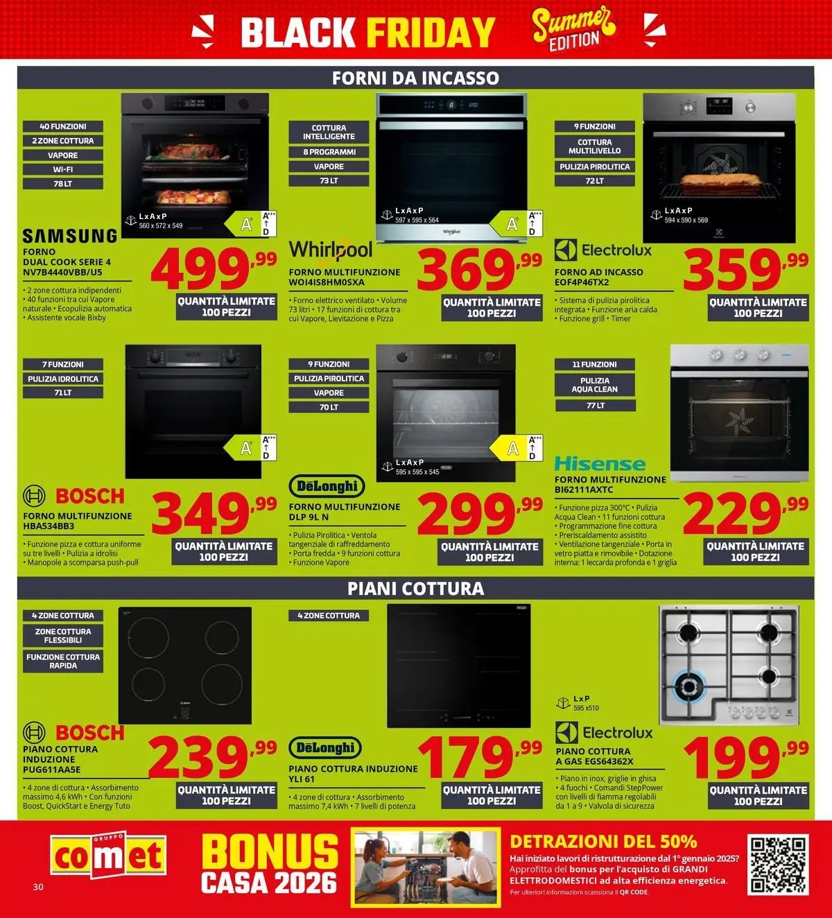 Comet - Summer Black Friday da Comet!