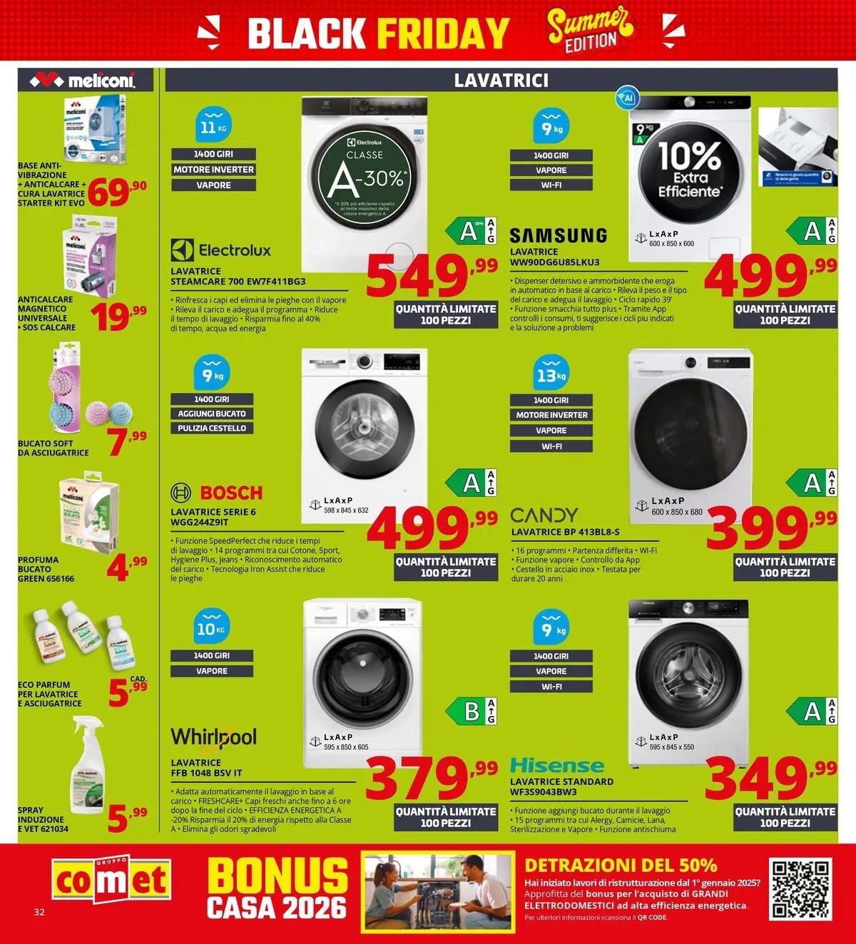 Comet - Summer Black Friday da Comet!