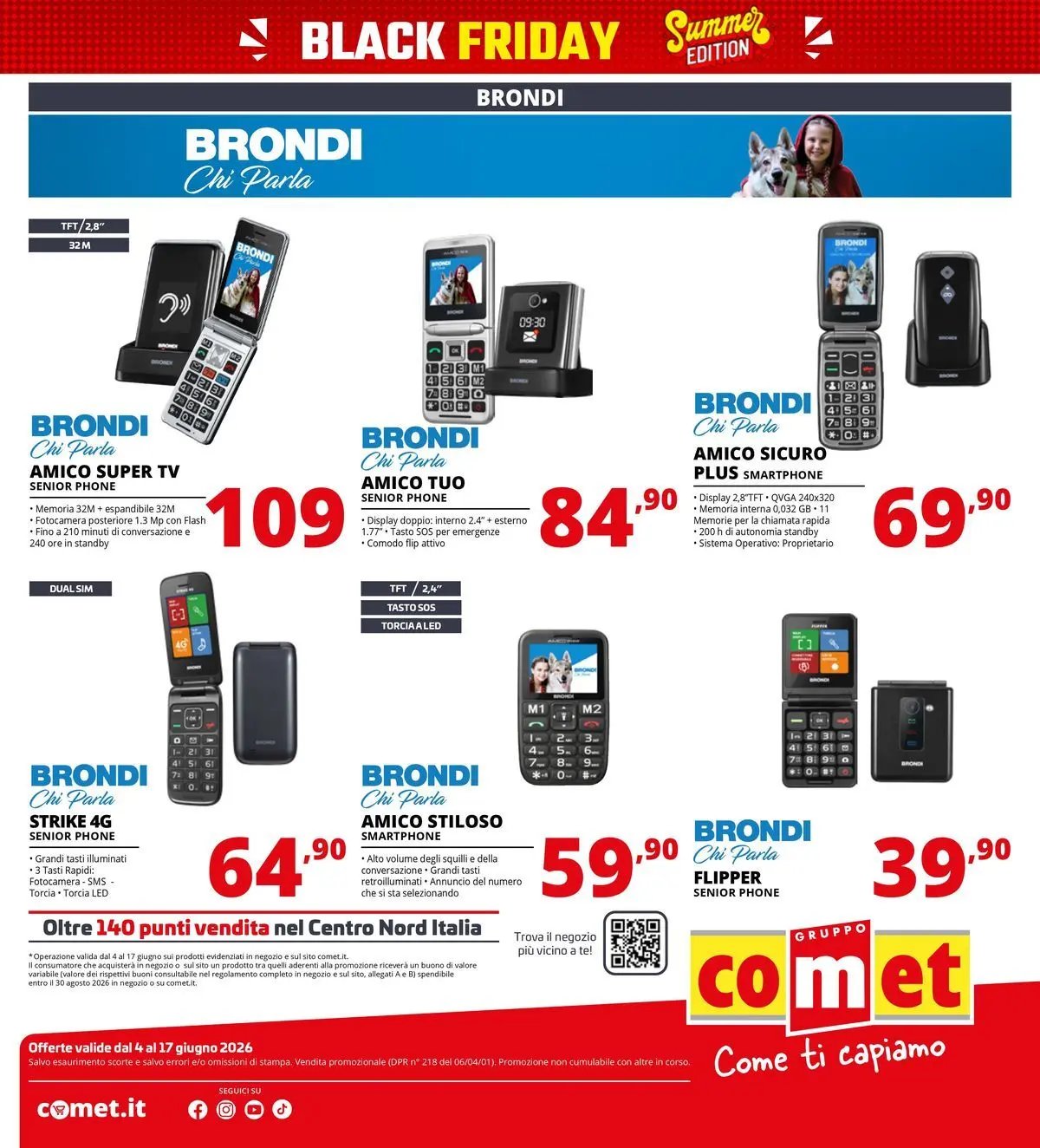 Comet - Summer Black Friday da Comet!
