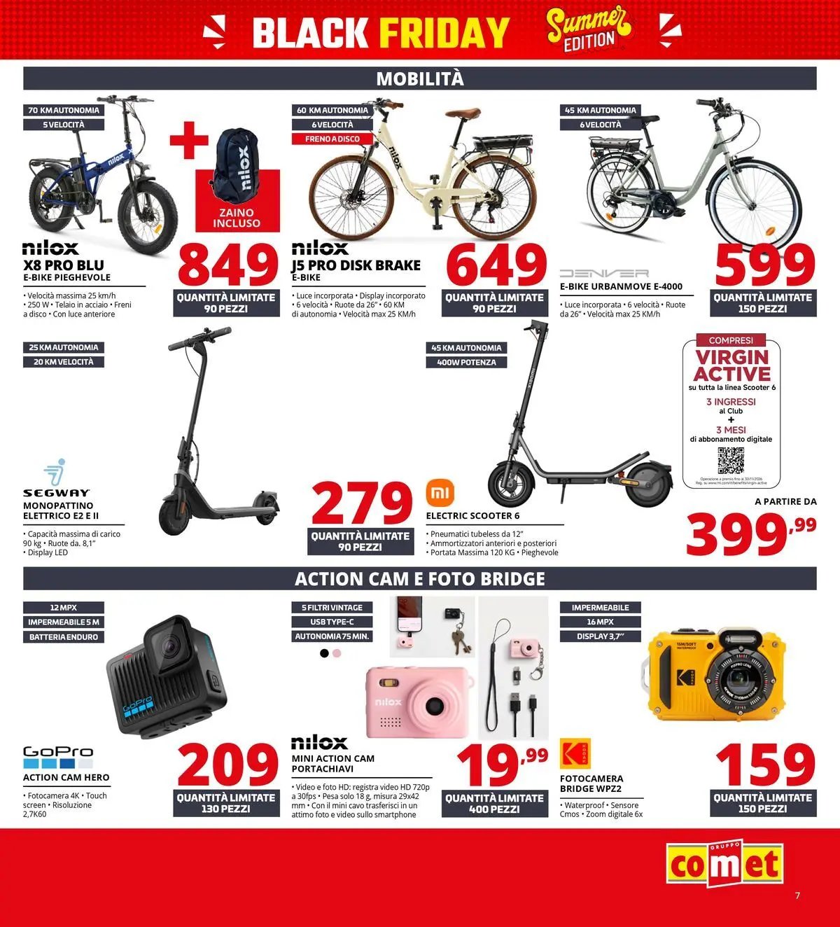 Comet - Summer Black Friday da Comet!