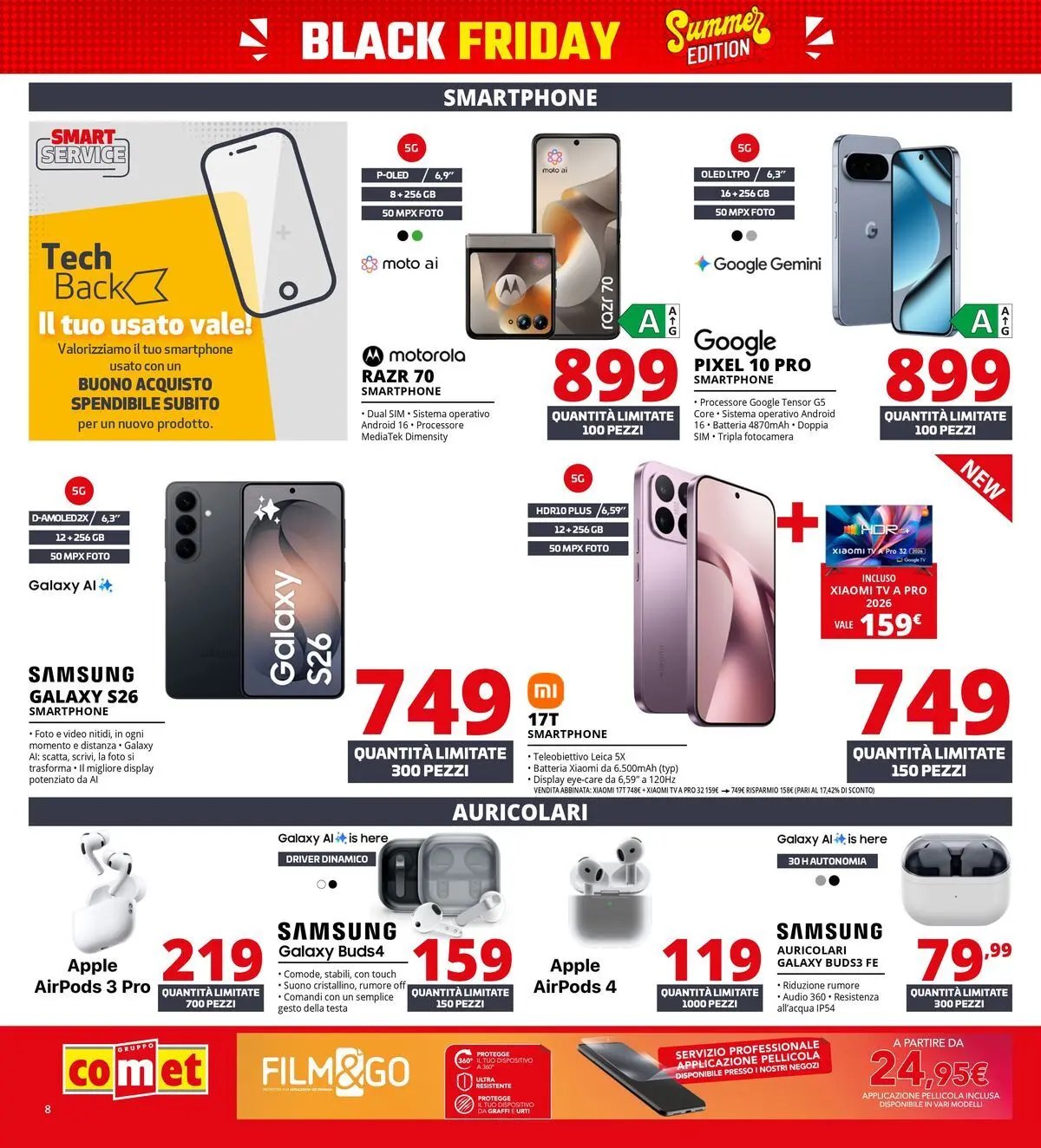 Comet - Summer Black Friday da Comet!