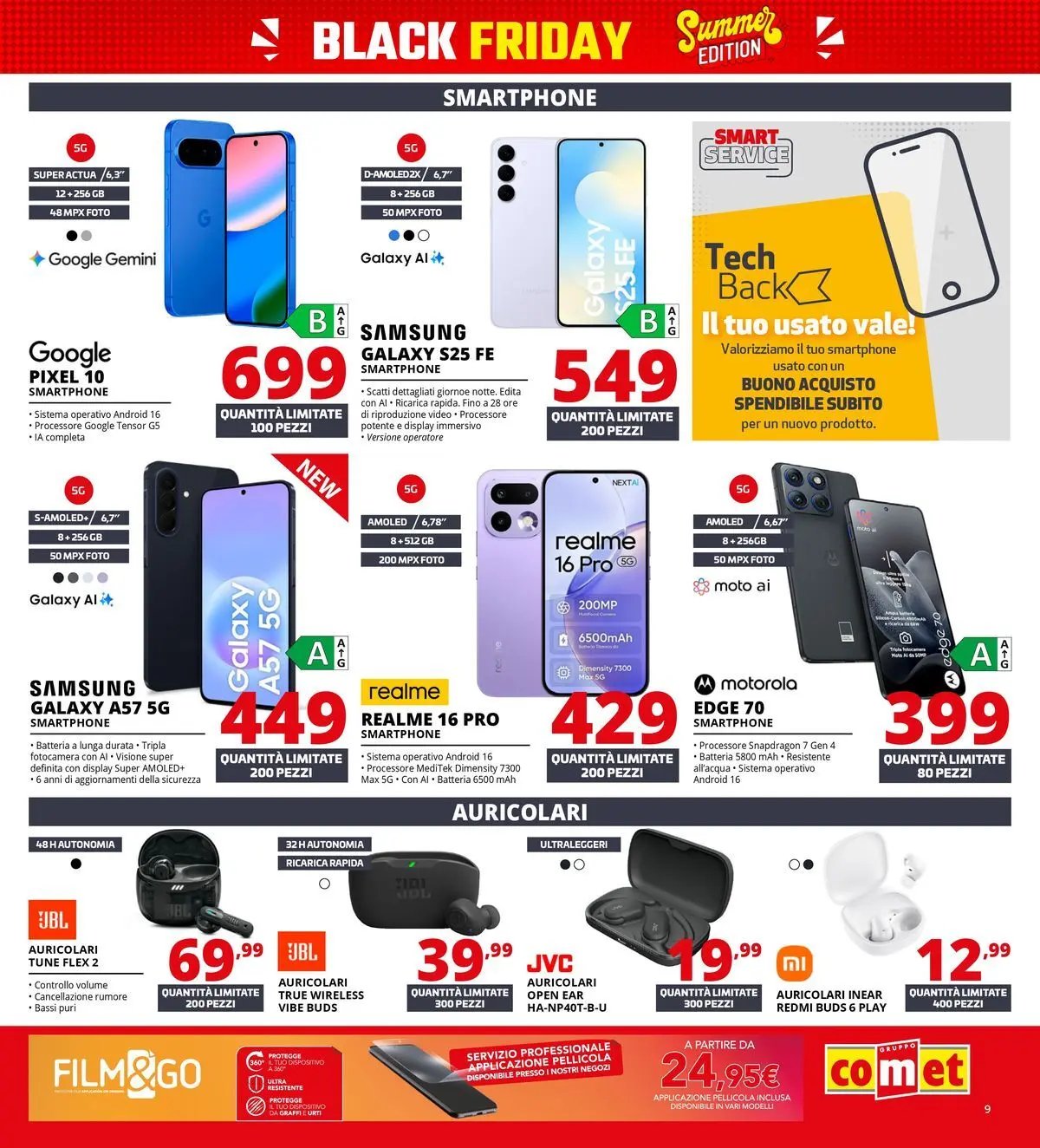 Comet - Summer Black Friday da Comet!