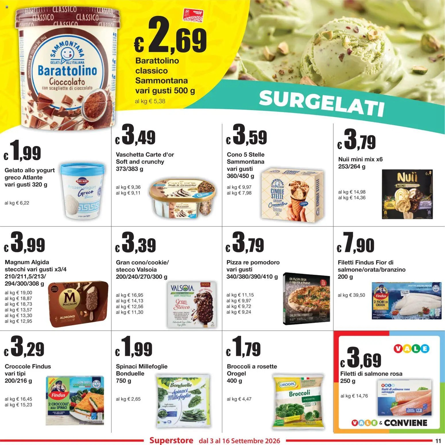 Sì con Te volantino Superstore