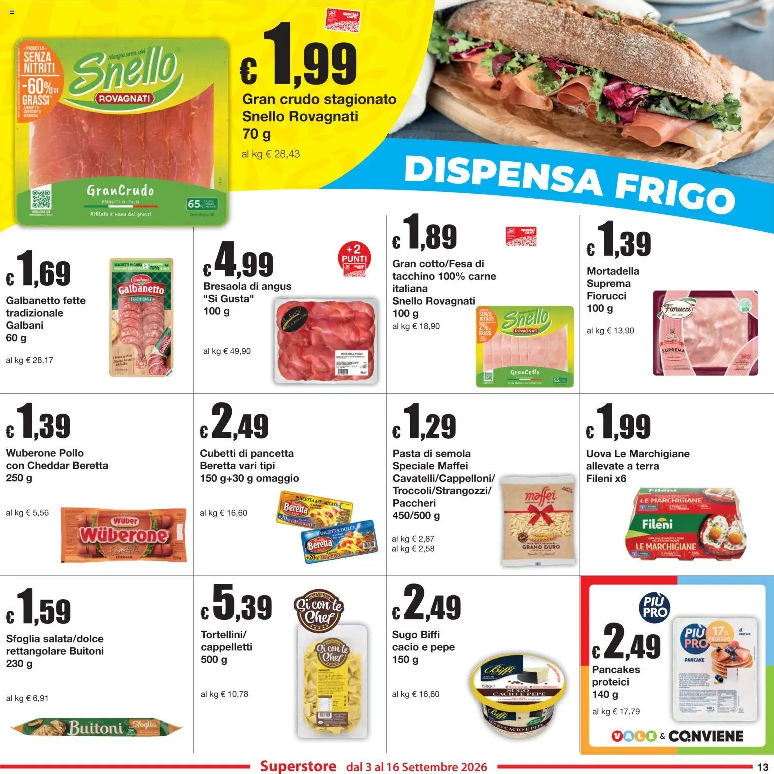 Sì con Te volantino Superstore
