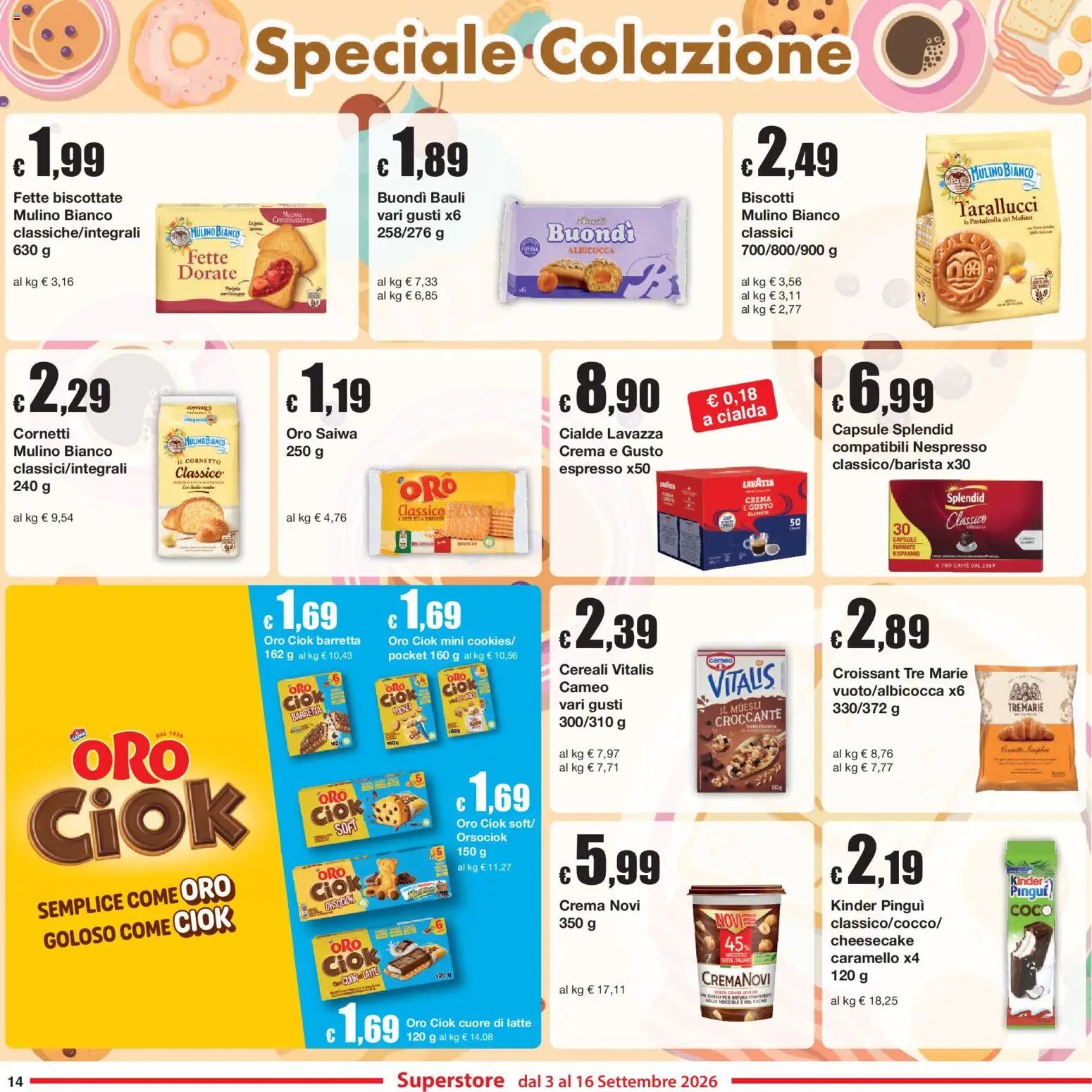Sì con Te volantino Superstore