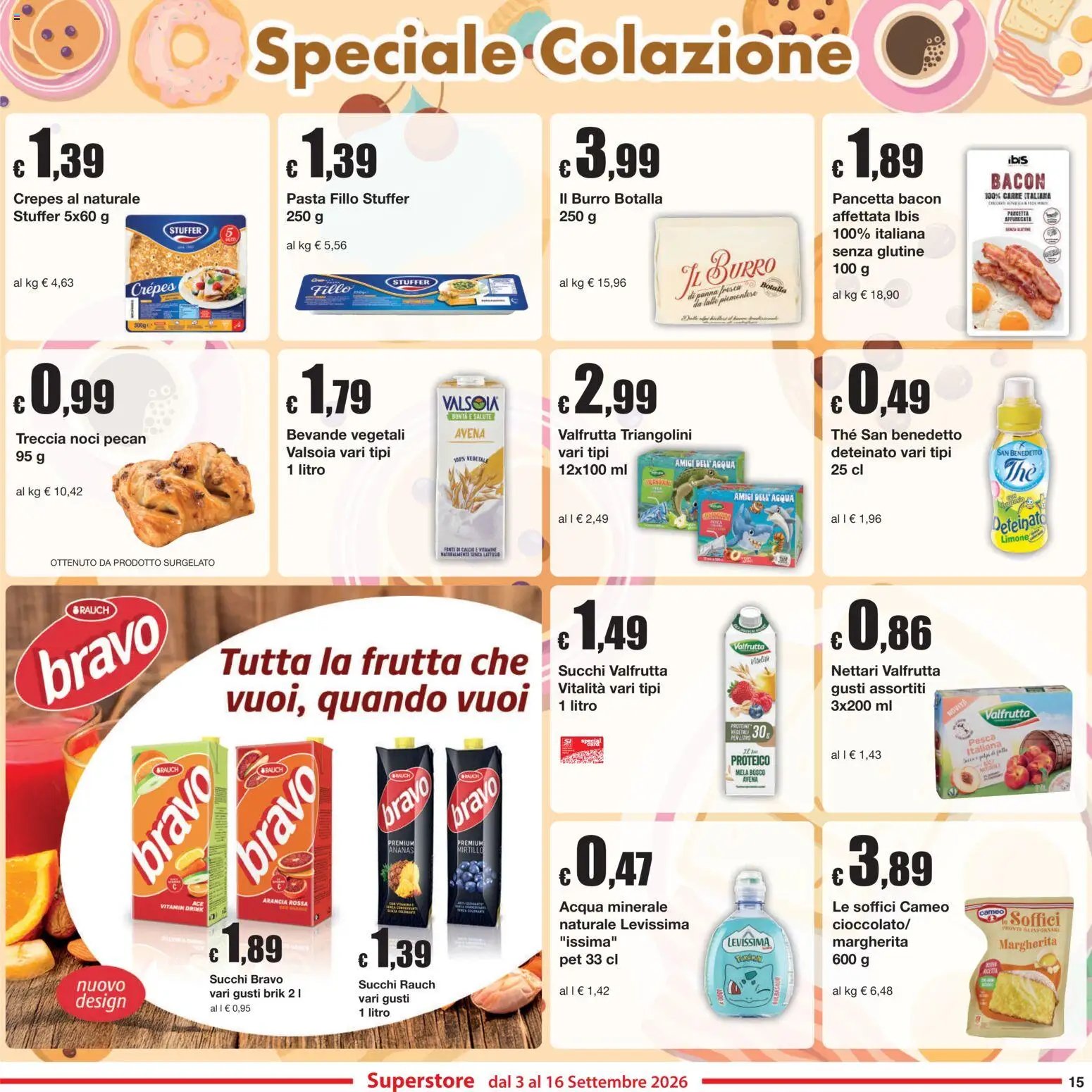 Sì con Te volantino Superstore