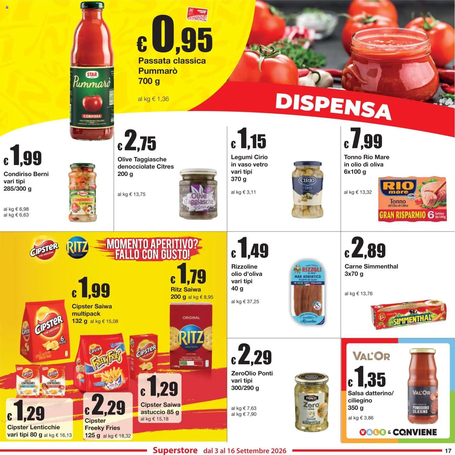 Sì con Te volantino Superstore