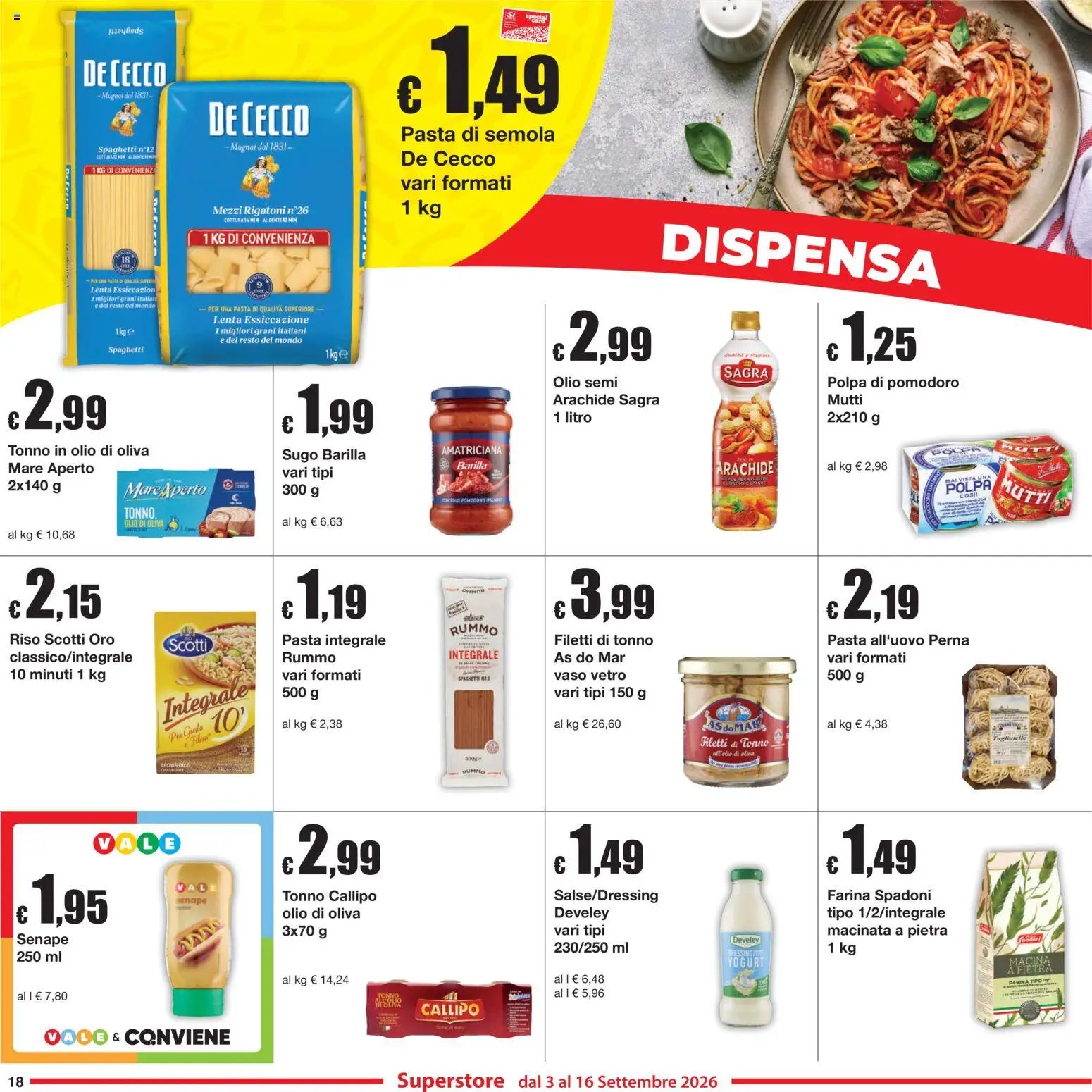 Sì con Te volantino Superstore