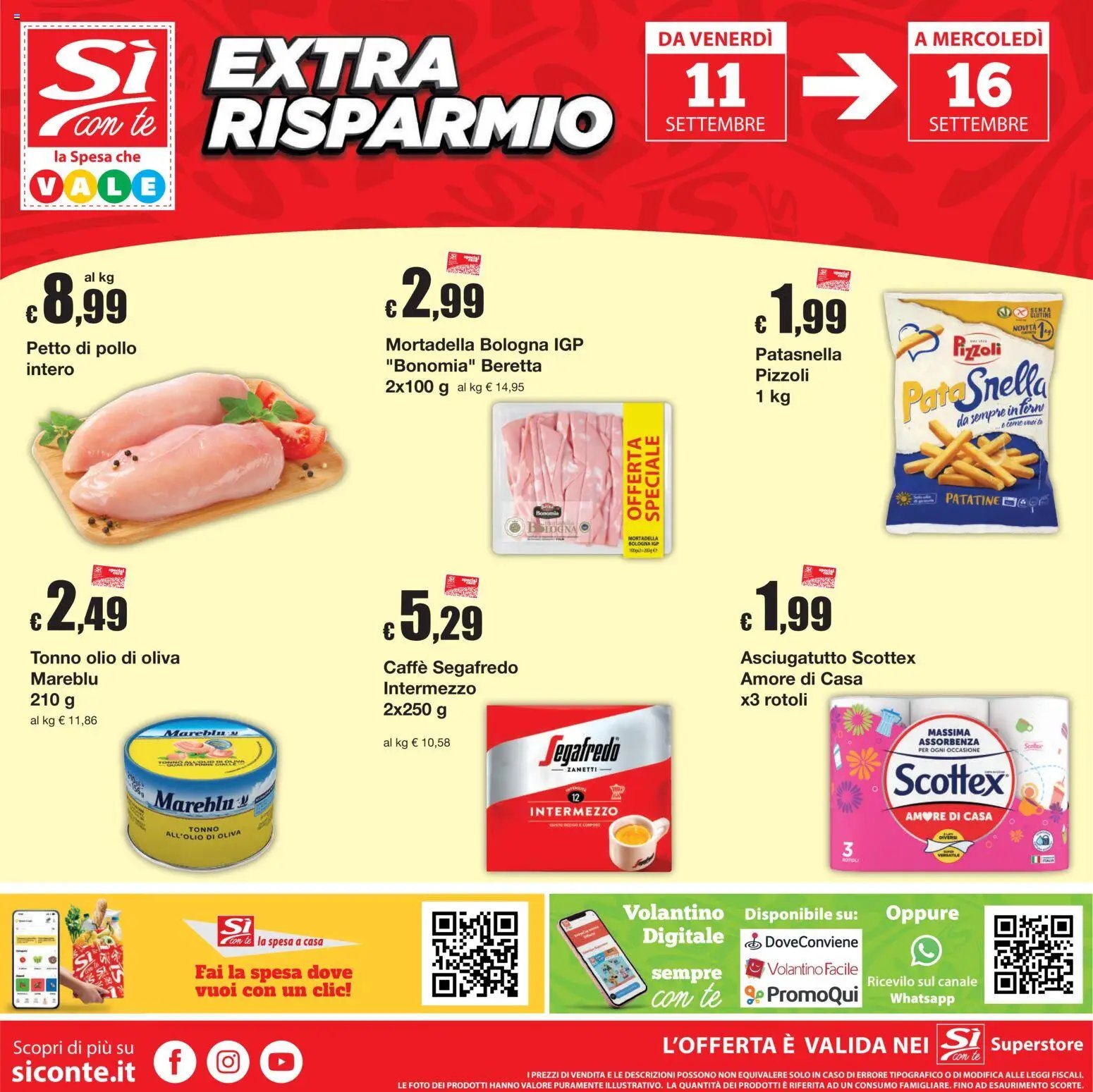 Sì con Te volantino Superstore
