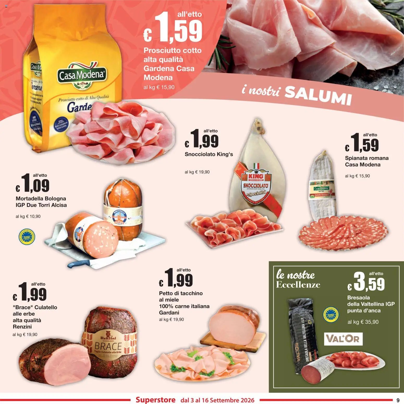 Sì con Te volantino Superstore