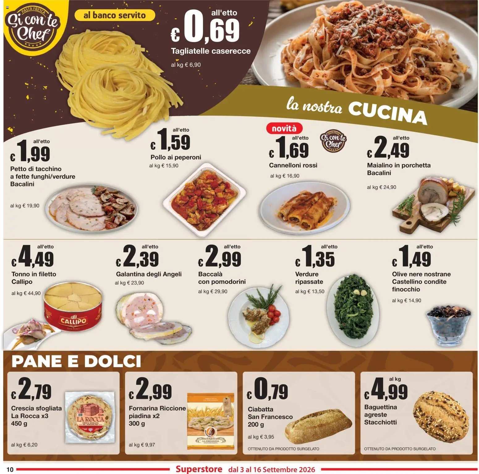 Sì con Te volantino Superstore