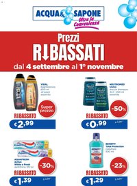 Acqua e Sapone volantino Prezzi Ribassati