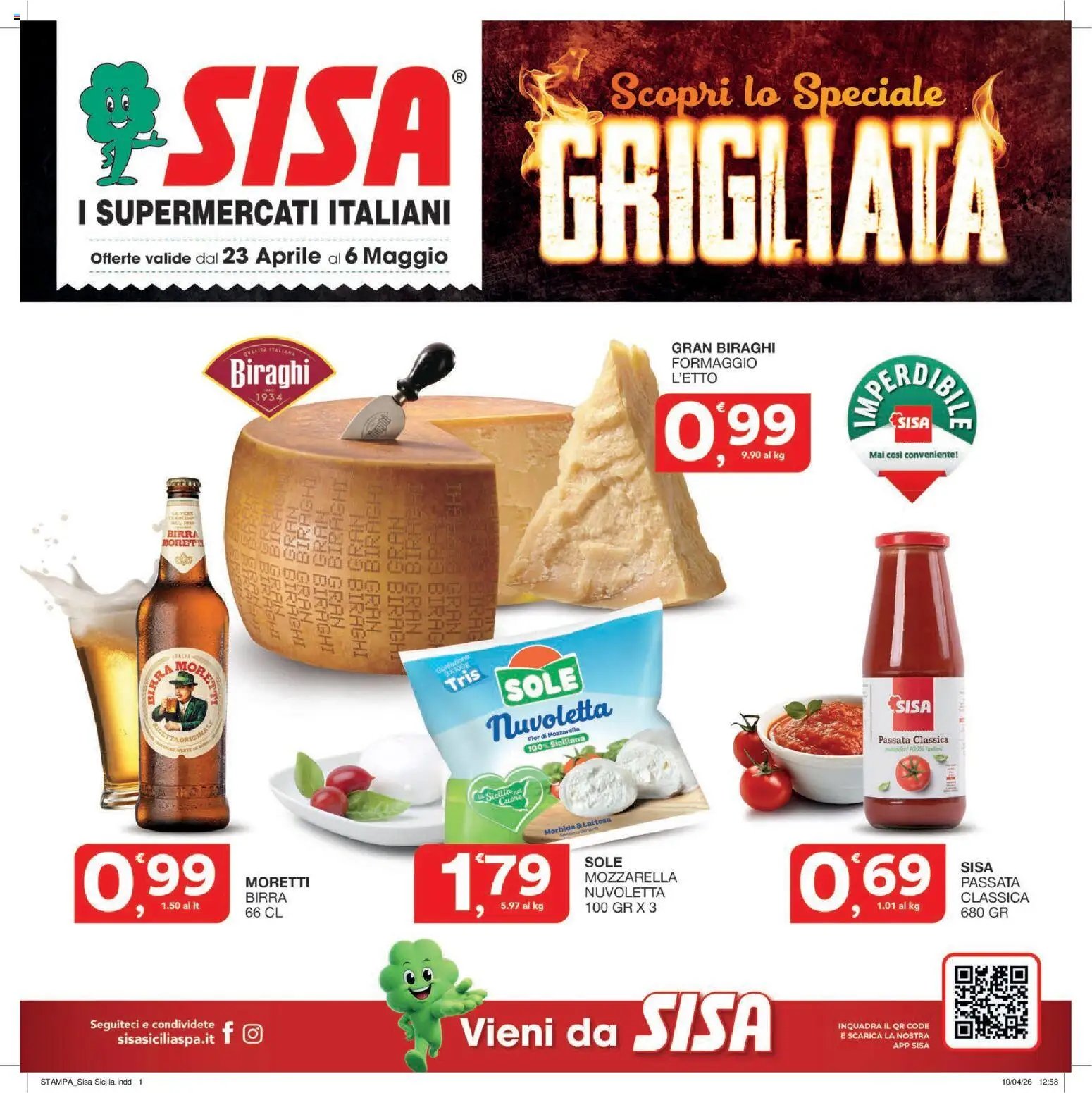 SISA volantino (2026-04-23 - 2026-05-06)