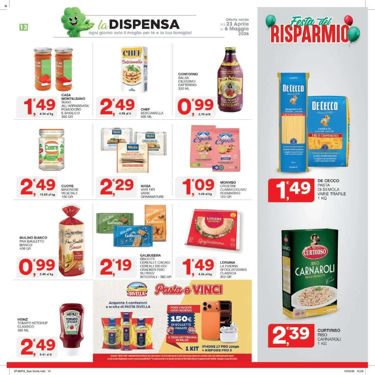 SISA volantino (2026-04-23 - 2026-05-06)