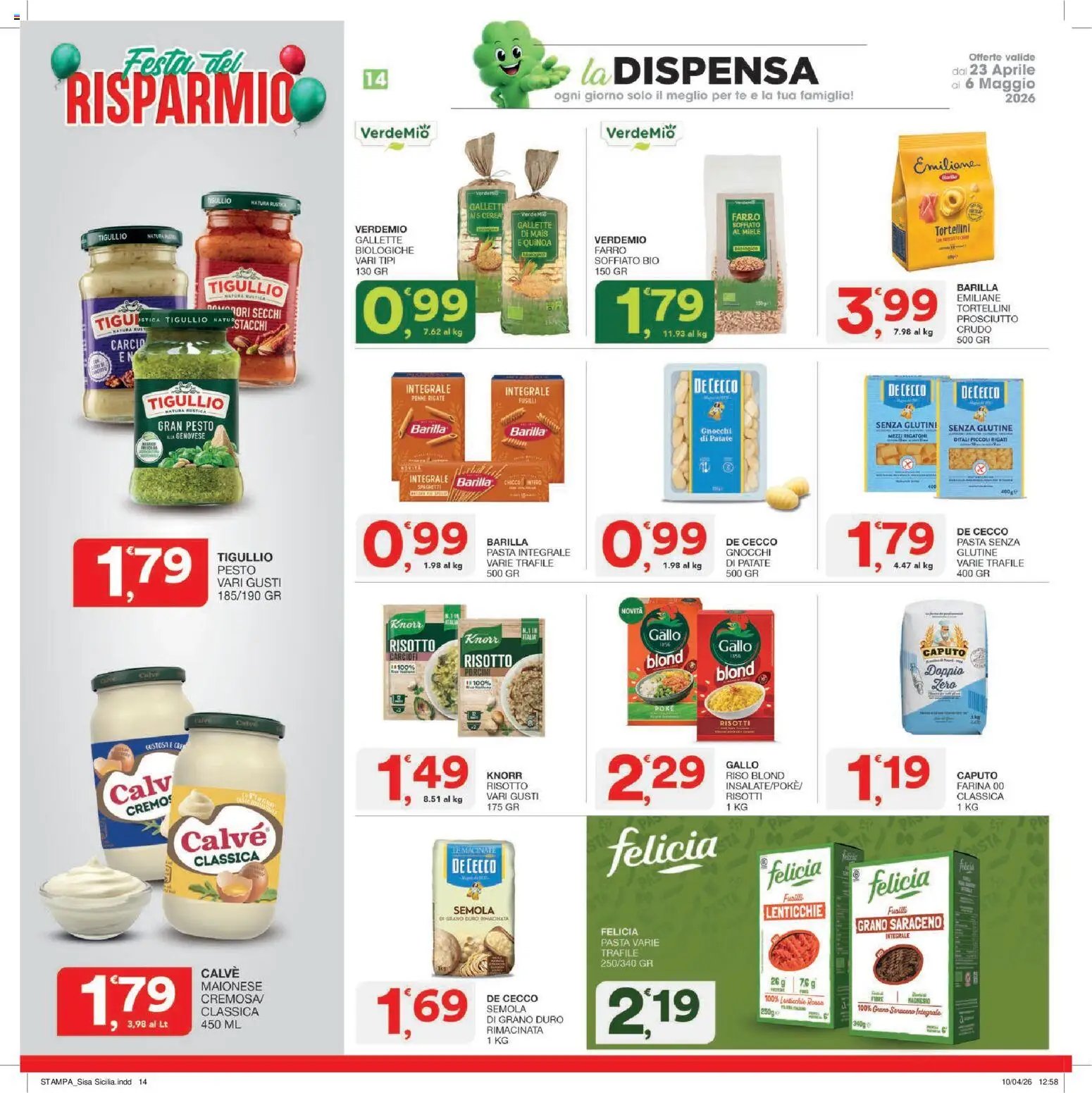 SISA volantino (2026-04-23 - 2026-05-06)