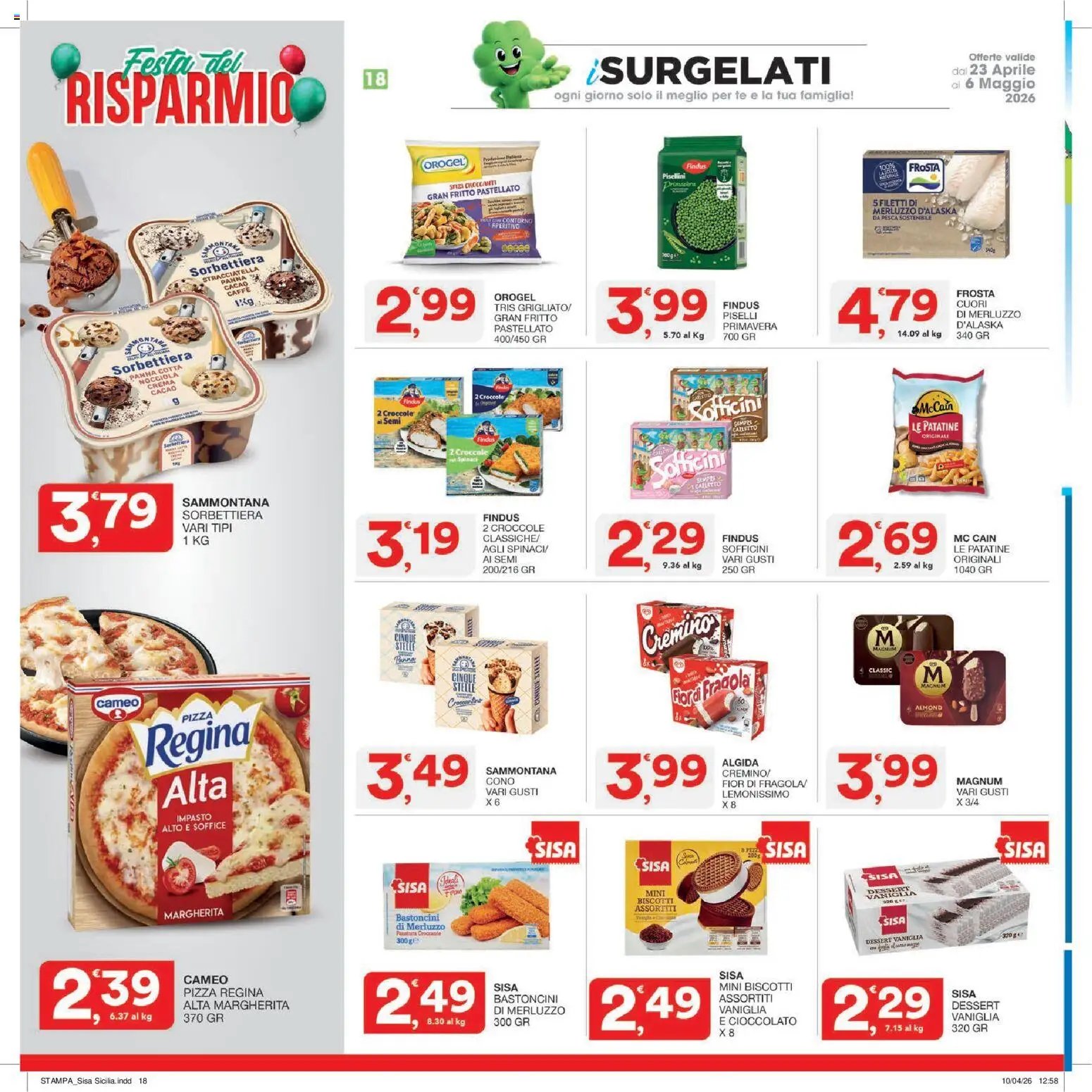 SISA volantino (2026-04-23 - 2026-05-06)