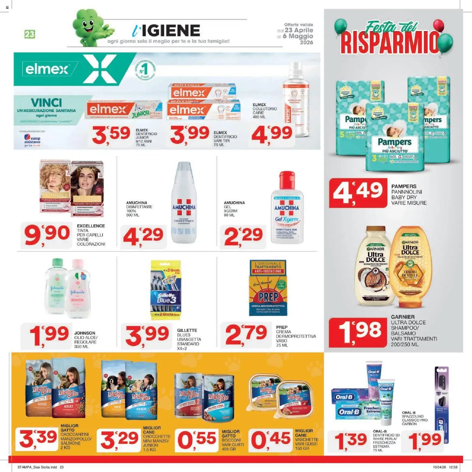 SISA volantino (2026-04-23 - 2026-05-06)