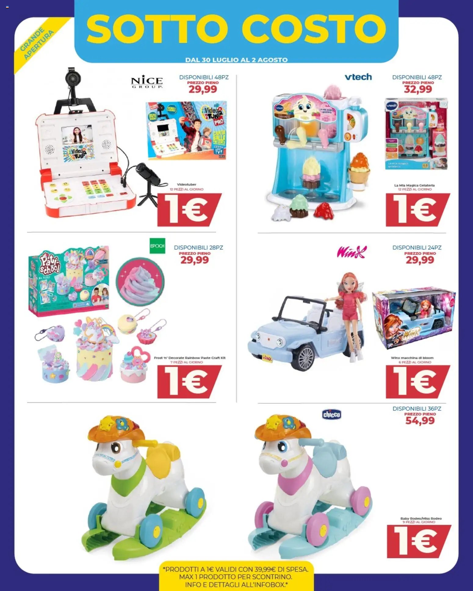 Toys Center volantino Apertura Ottaviano