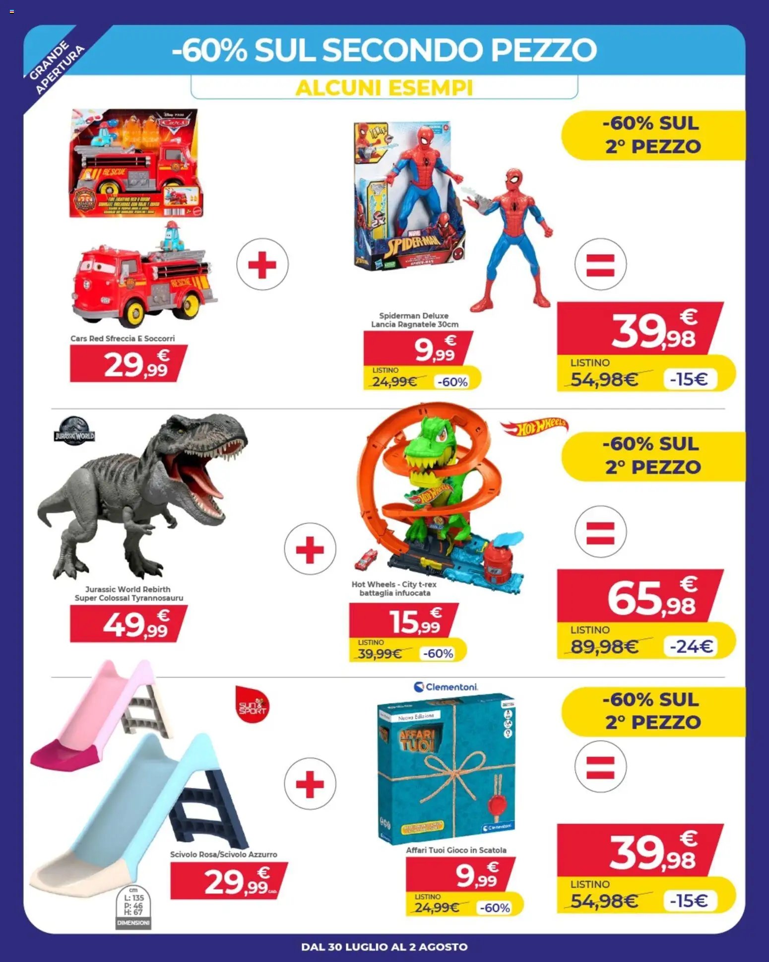 Toys Center volantino Apertura Ottaviano