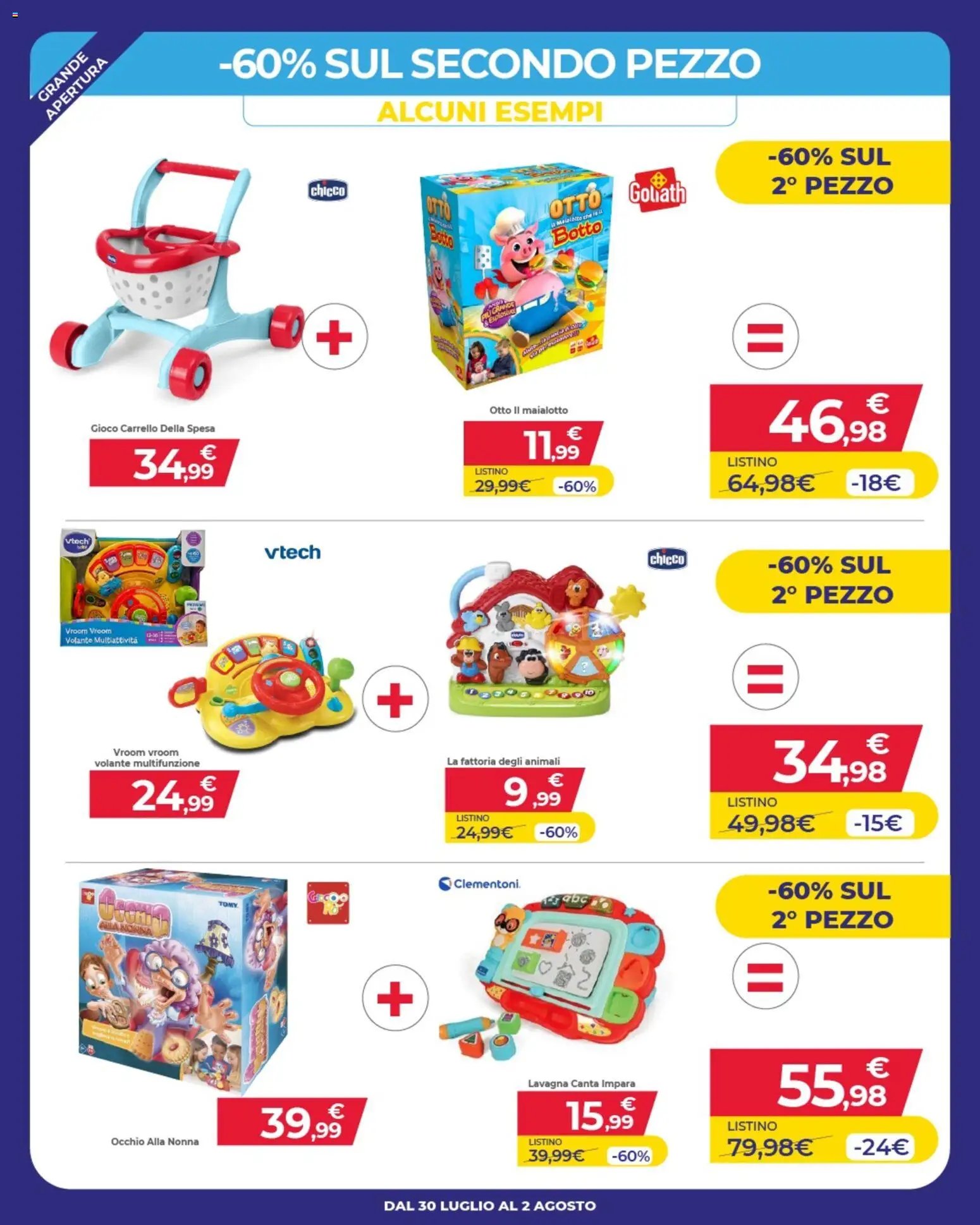 Toys Center volantino Apertura Ottaviano