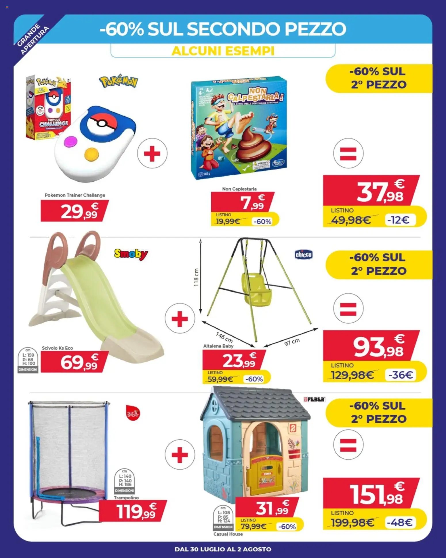 Toys Center volantino Apertura Ottaviano