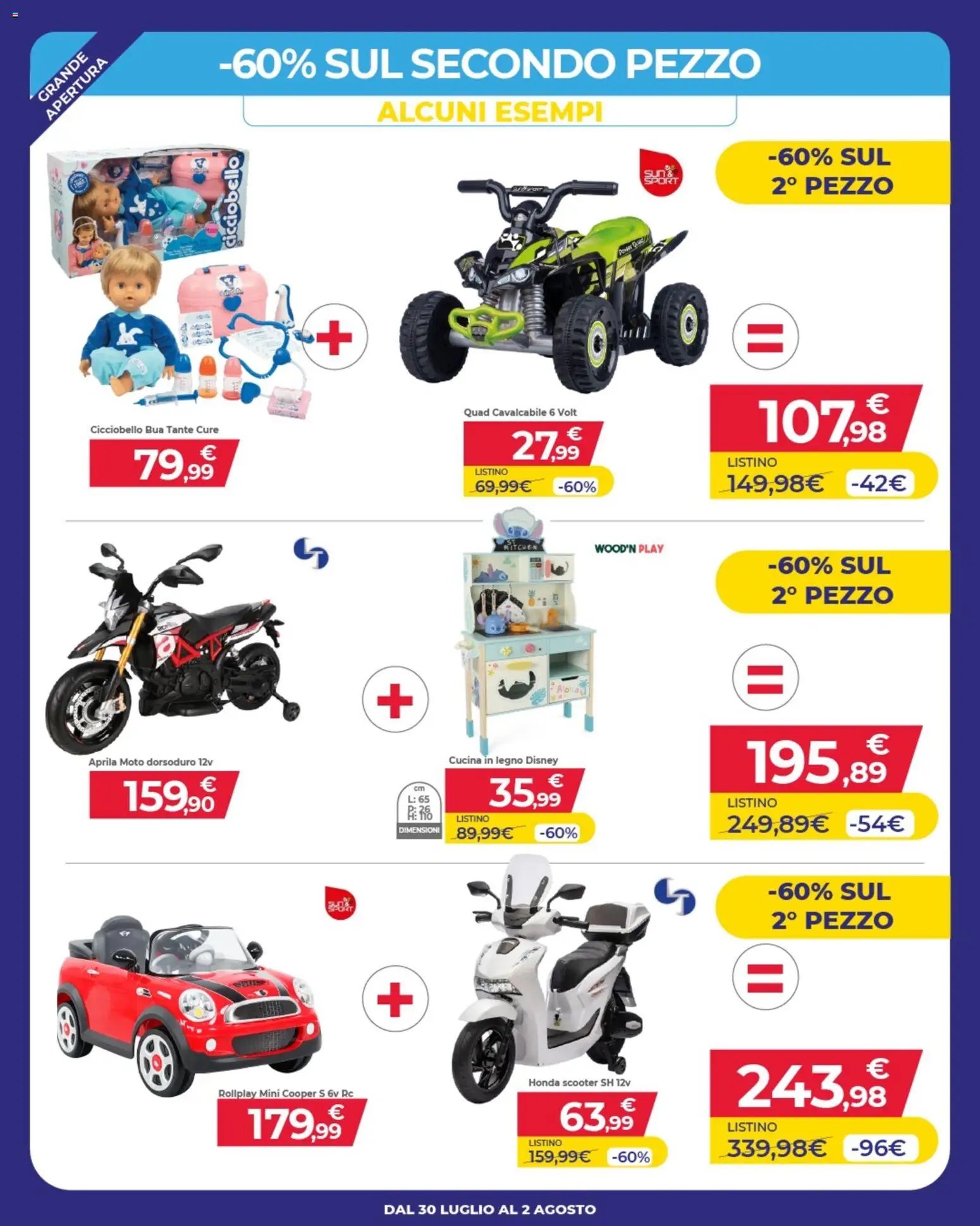 Toys Center volantino Apertura Ottaviano
