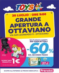 Toys Center volantino Apertura Ottaviano