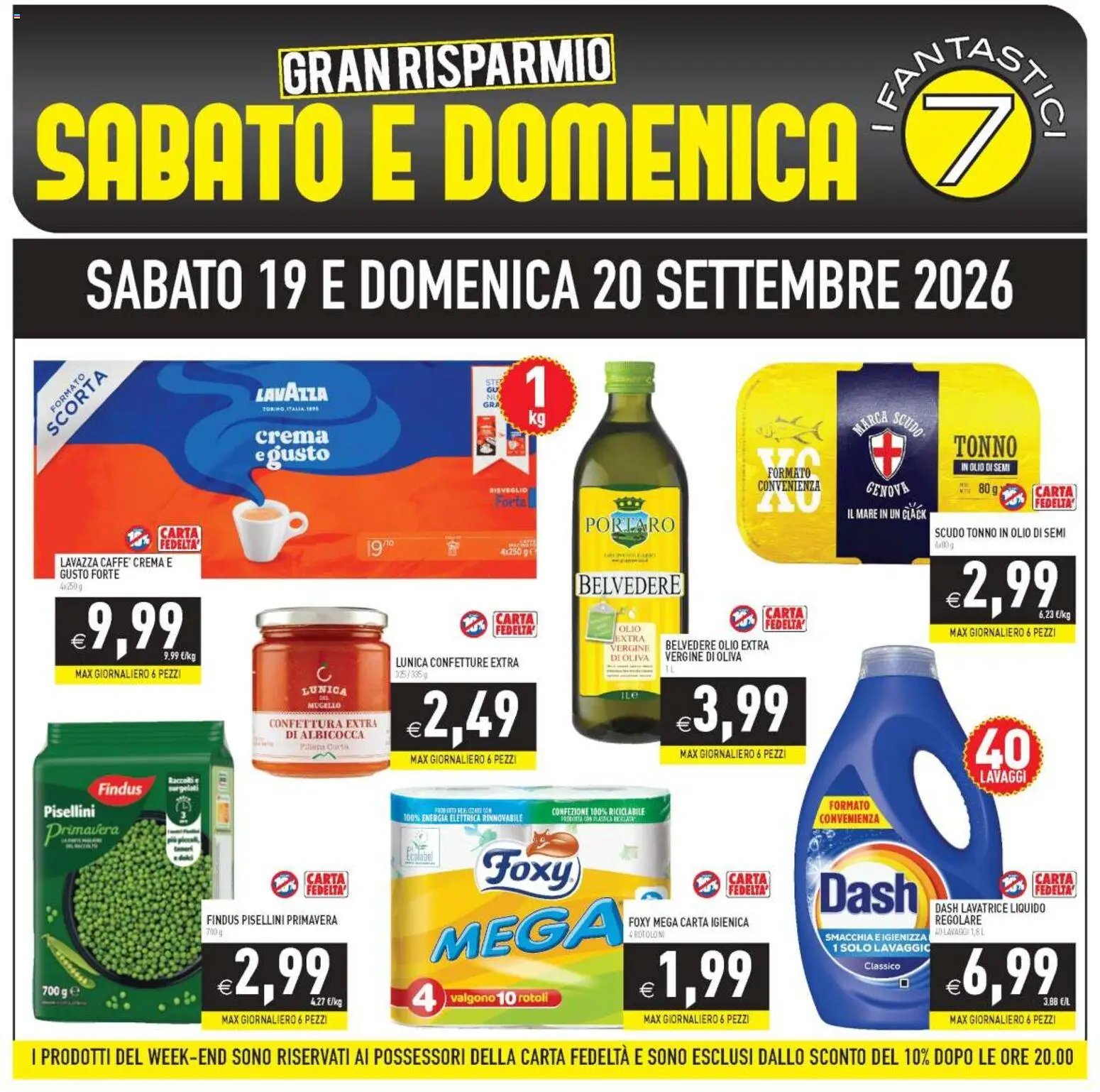 PIM Supermercati volantino Weekend