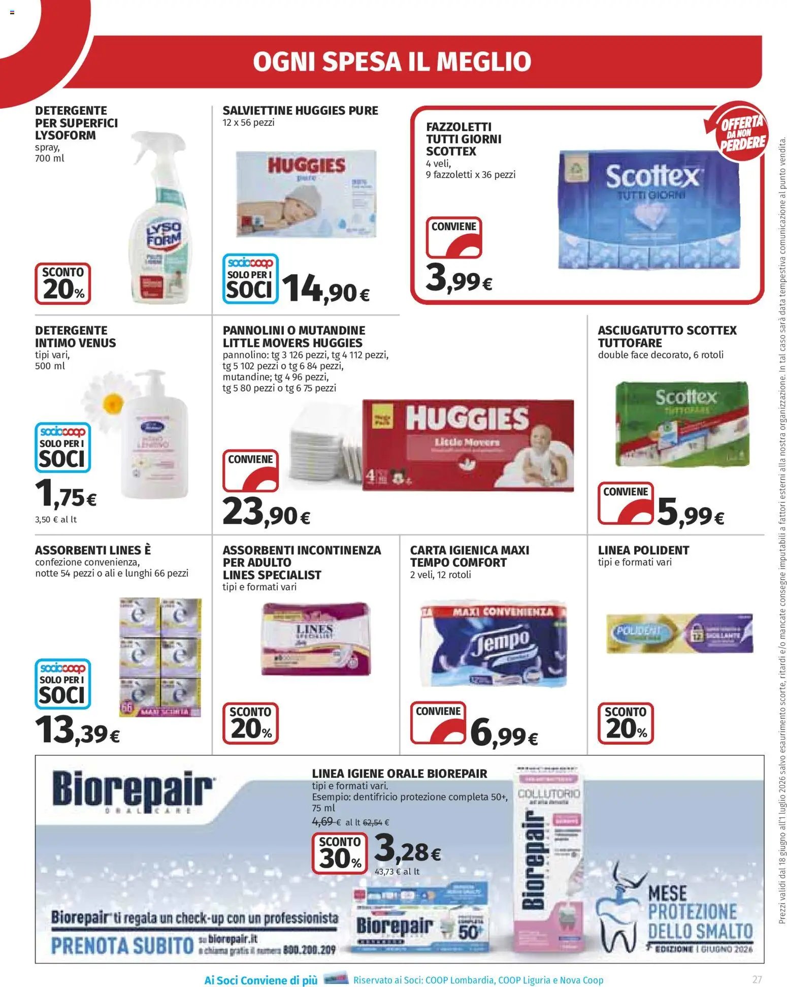 Ipercoop volantino Milano Bonola