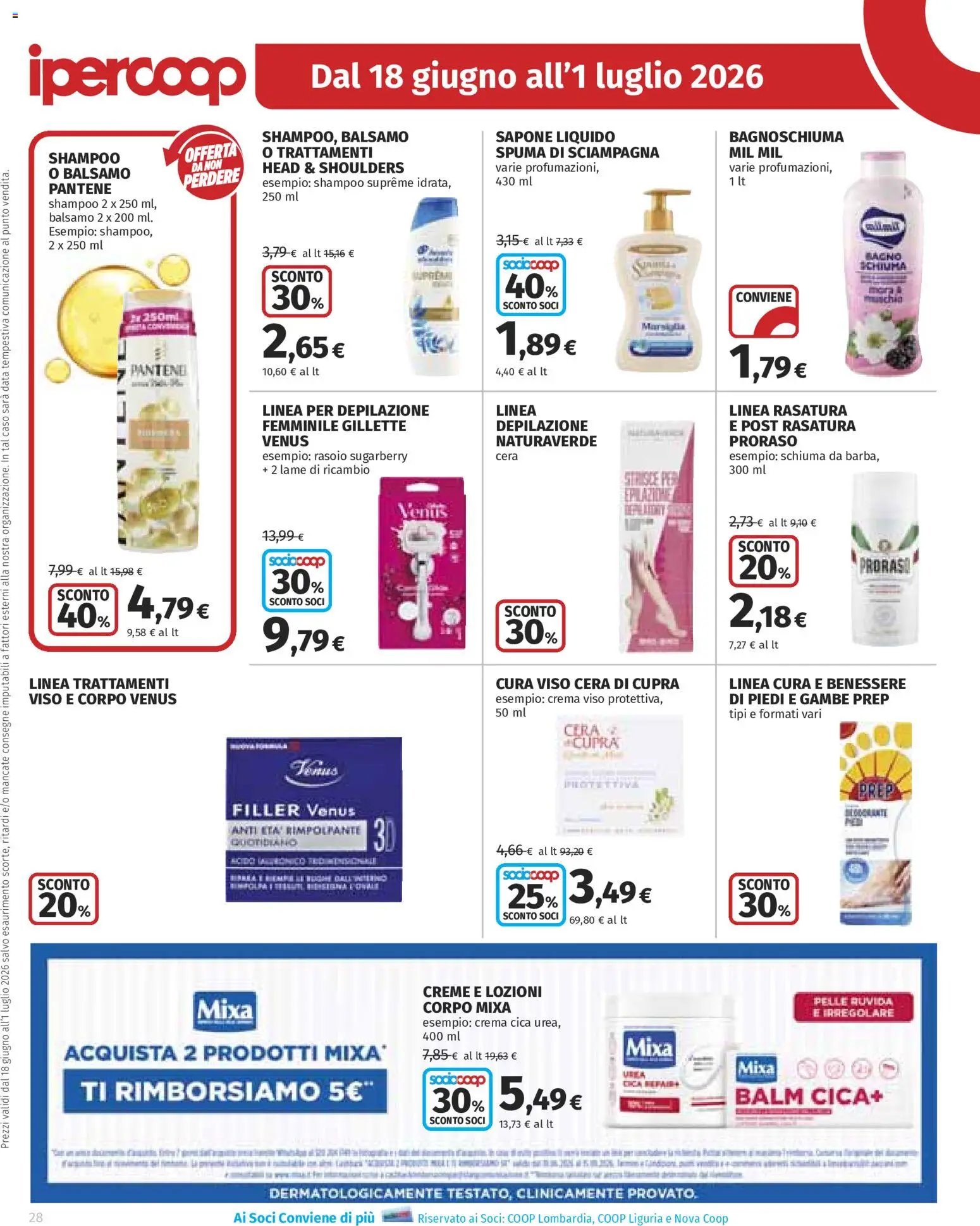 Ipercoop volantino Milano Bonola