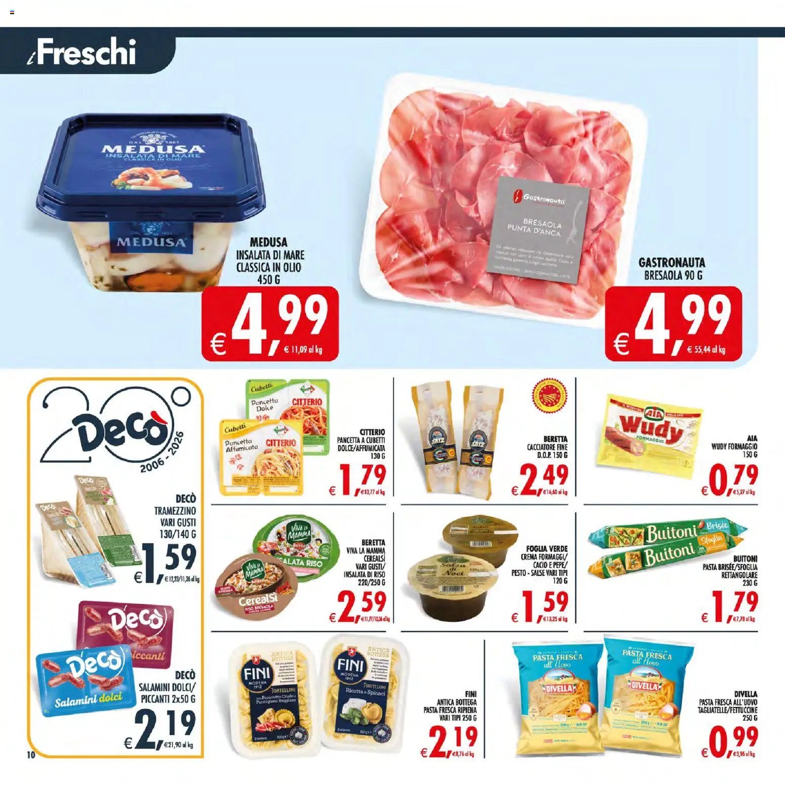 Decò volantino iperStore, Superstore Sicilia
