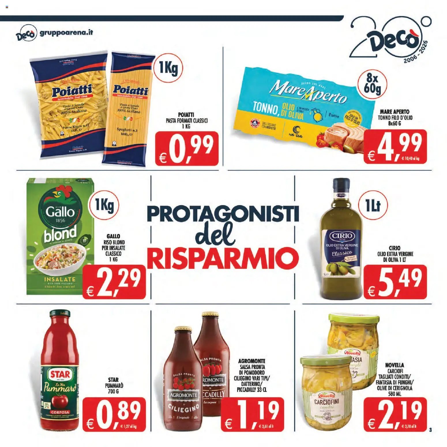 Decò volantino iperStore, Superstore Sicilia