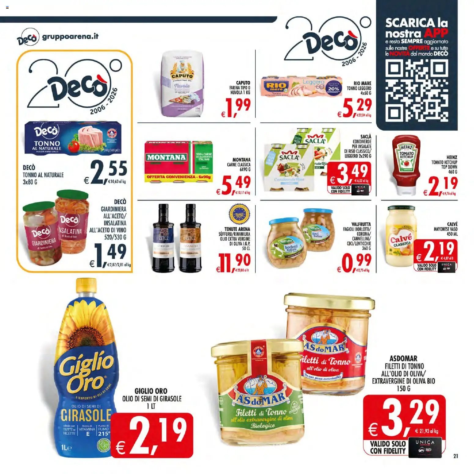 Decò volantino iperStore, Superstore Sicilia