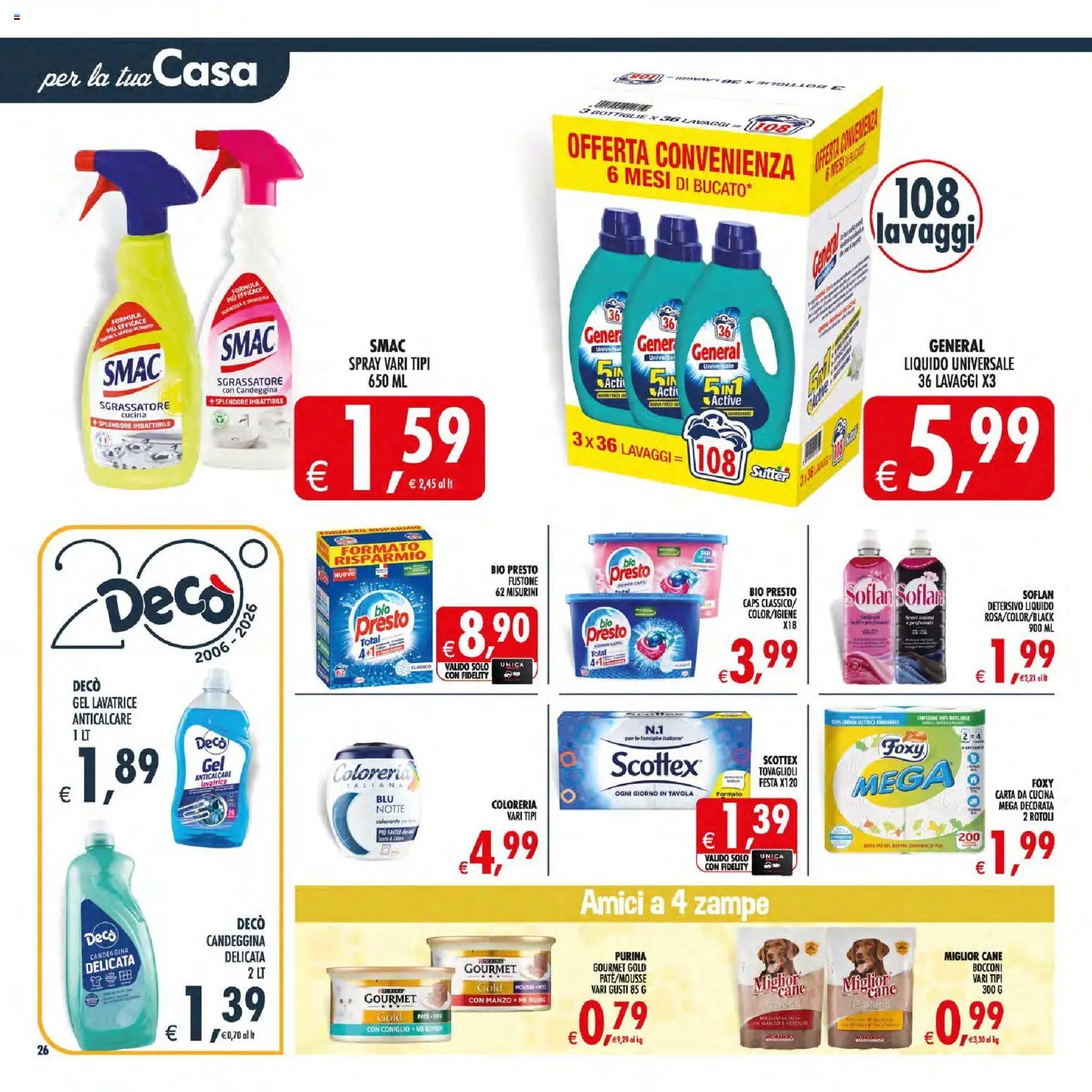 Decò volantino iperStore, Superstore Sicilia
