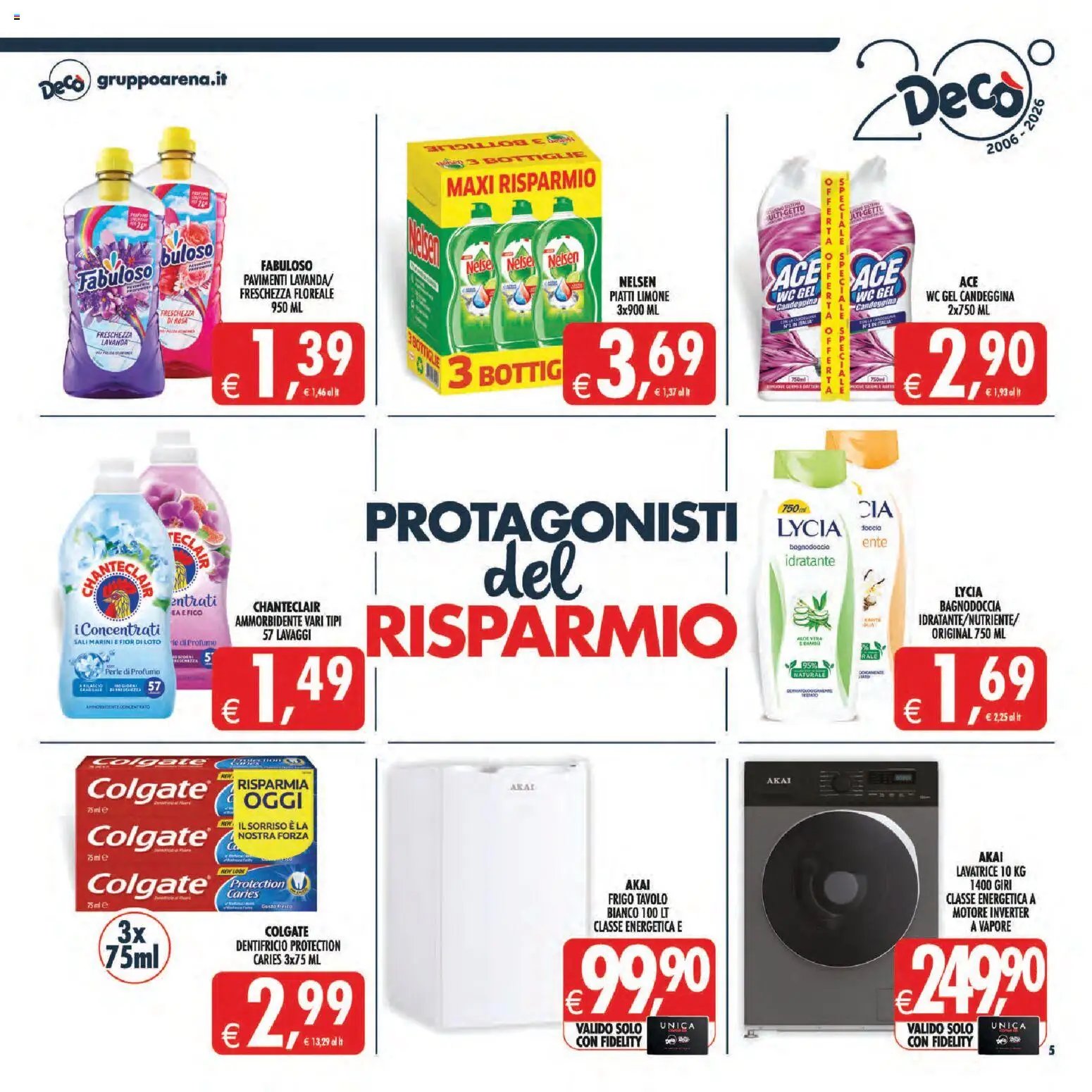 Decò volantino iperStore, Superstore Sicilia