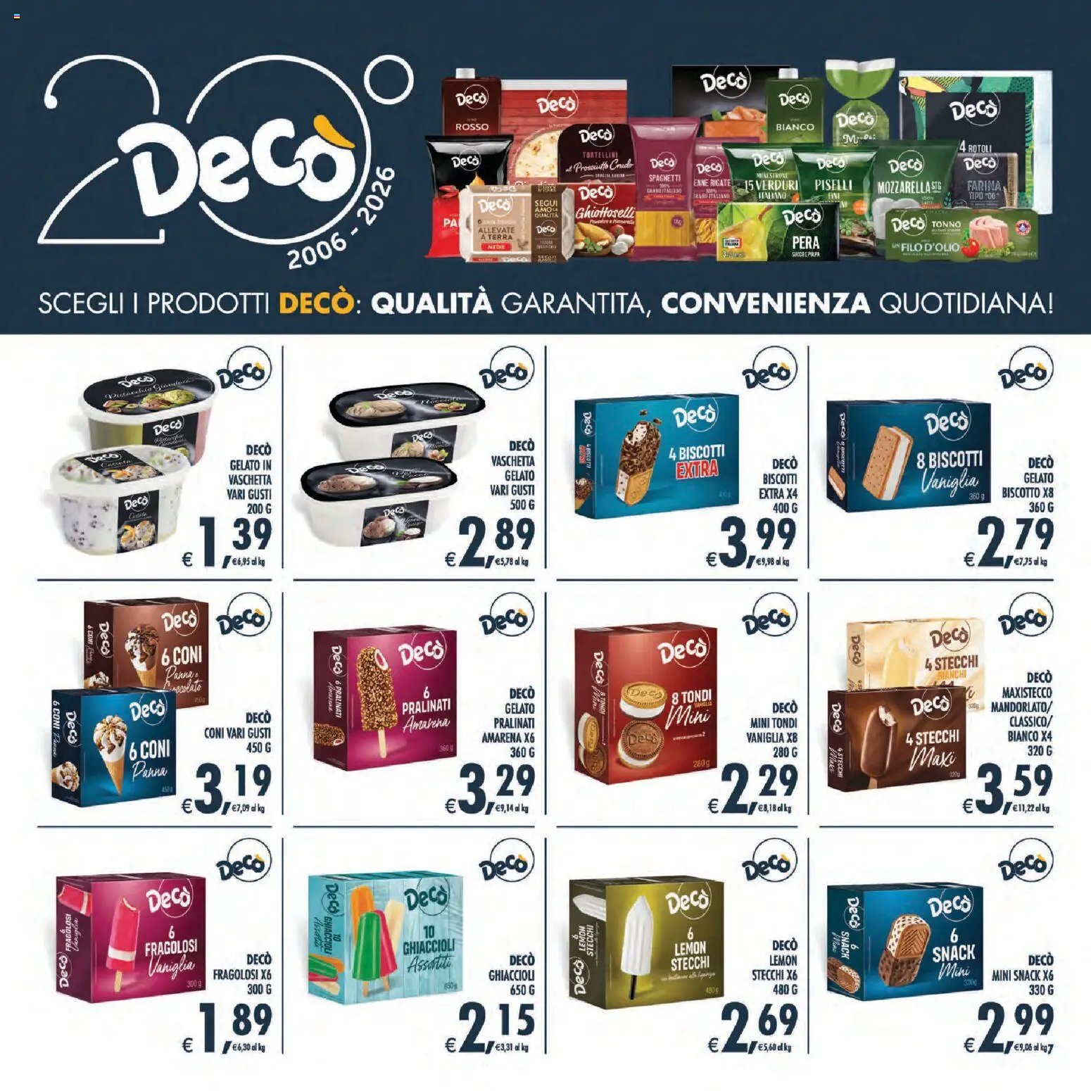 Decò volantino iperStore, Superstore Sicilia
