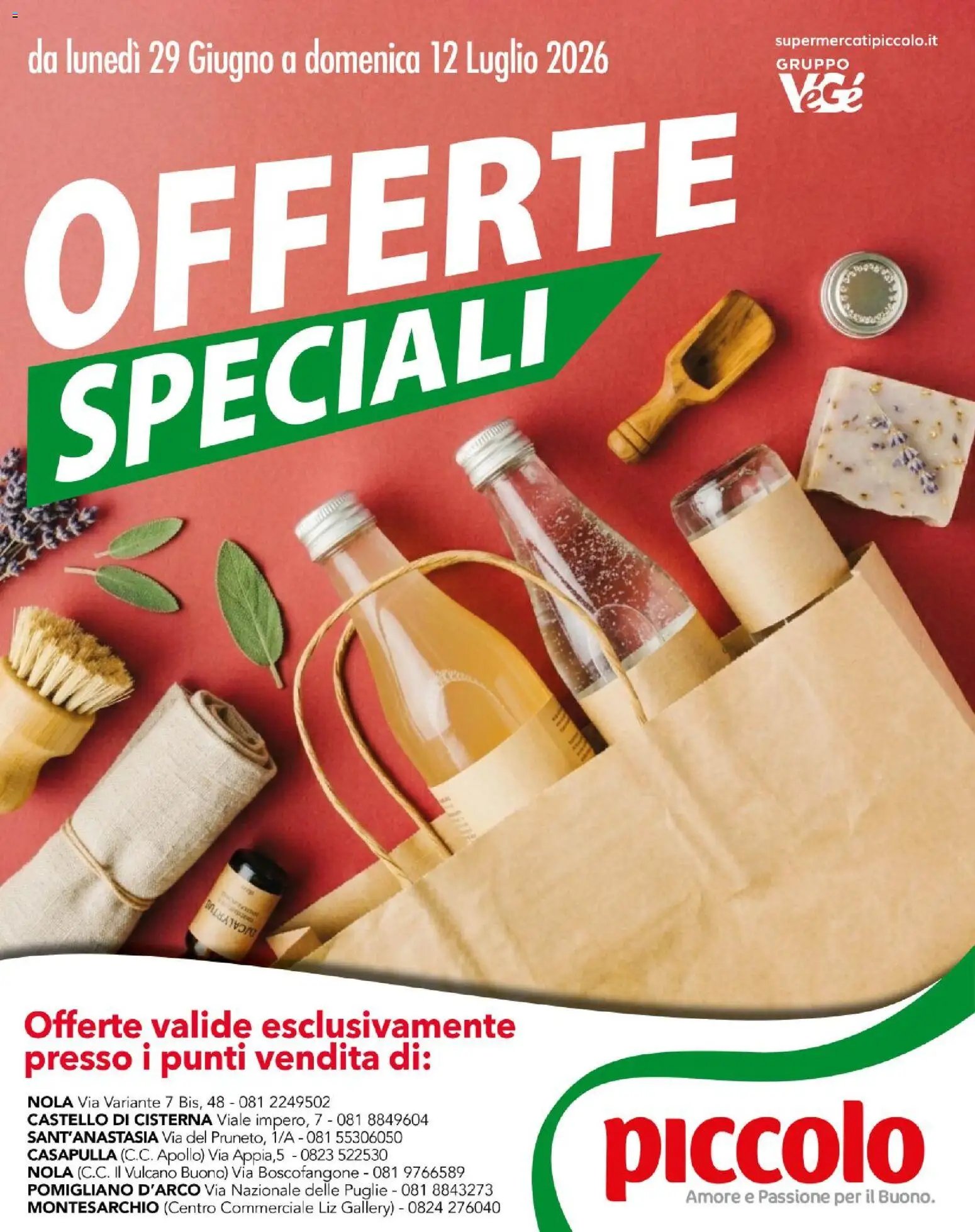 Piccolo volantino Offerte Speciali