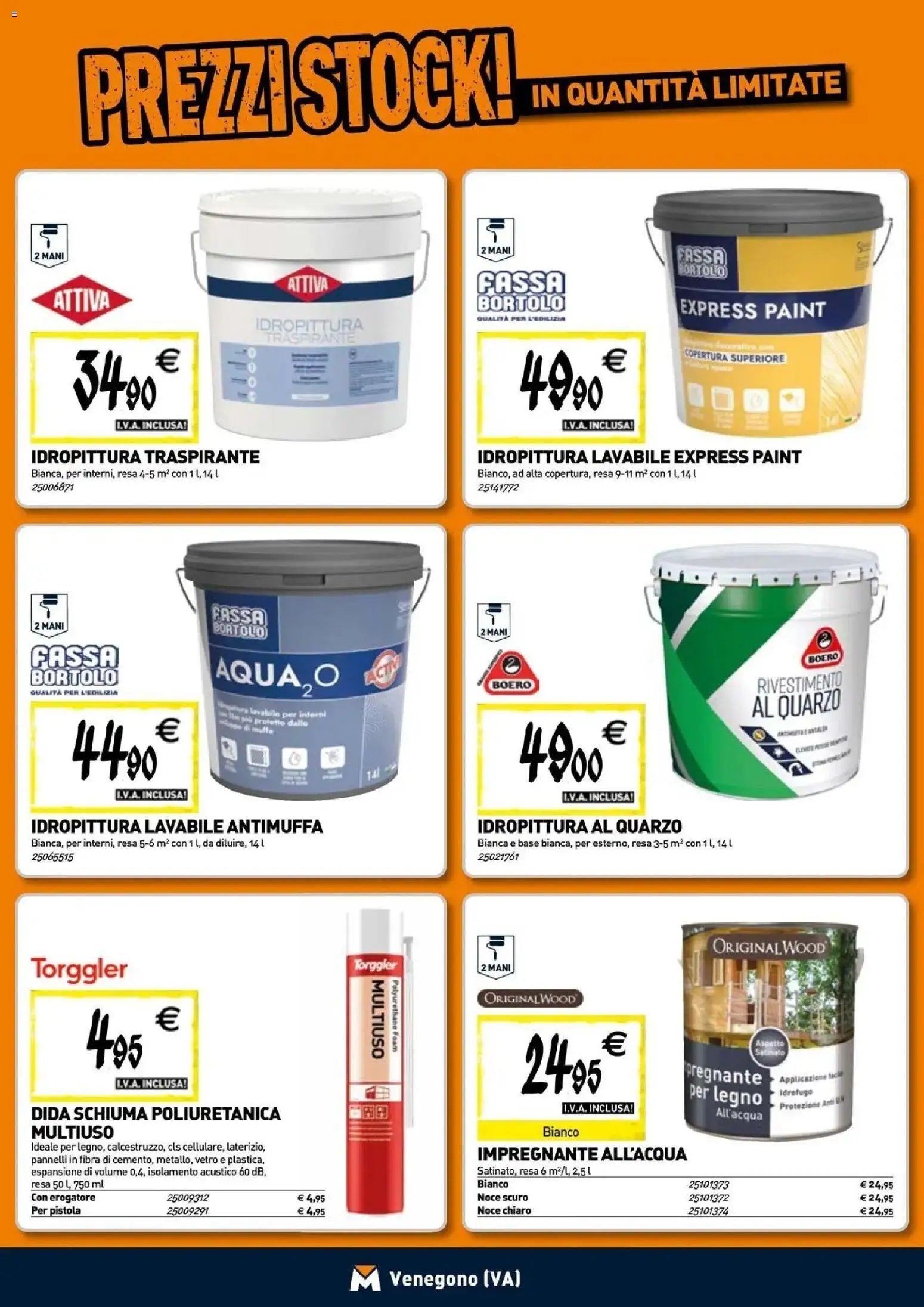 TECNOMAT - Straordinari prezzi stock!
